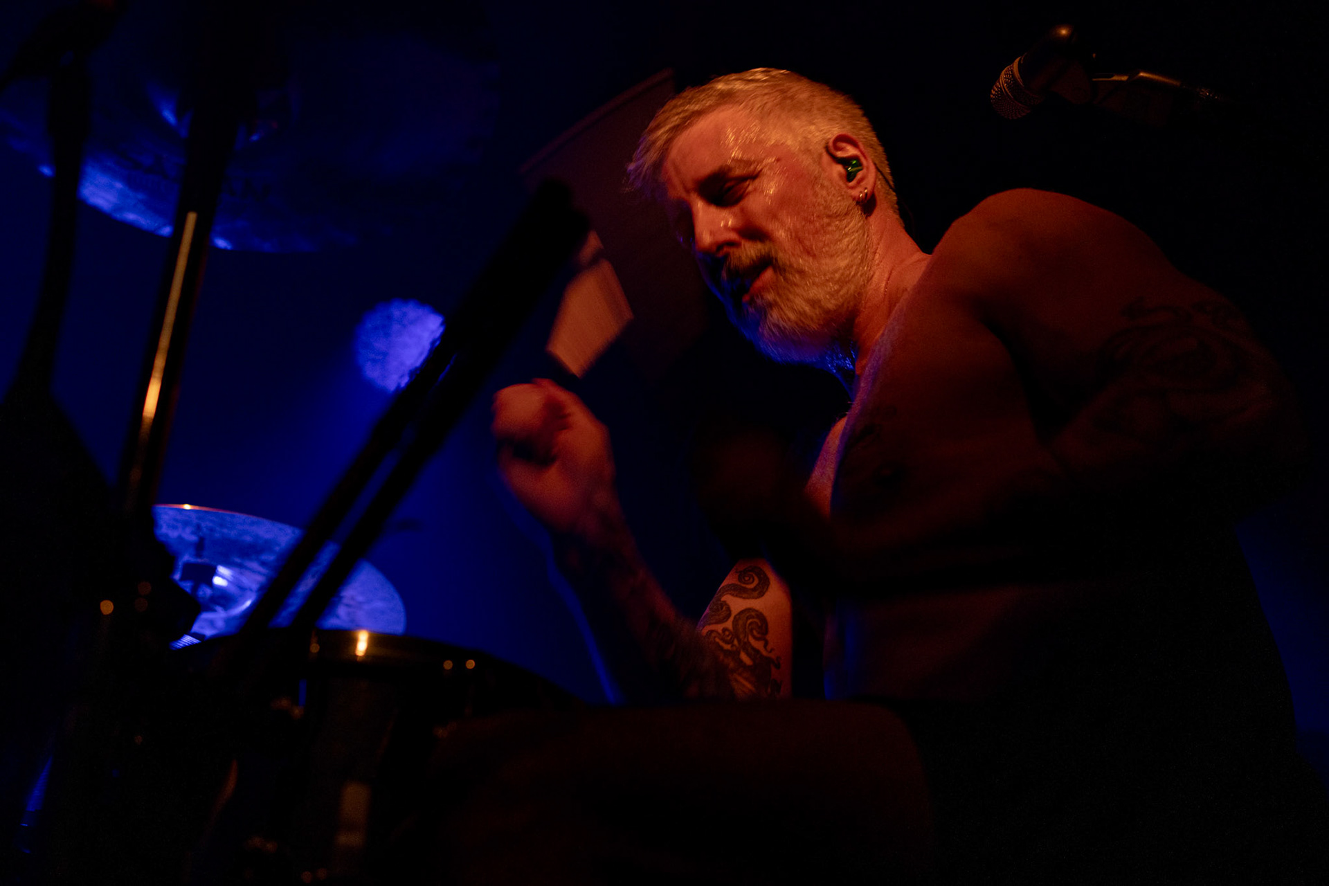 2024.03.15 MANTAR - sludge/black metal, klub Stodola, Knock Out Productions, fot. Andrzej Wasilkiewicz/Reporter