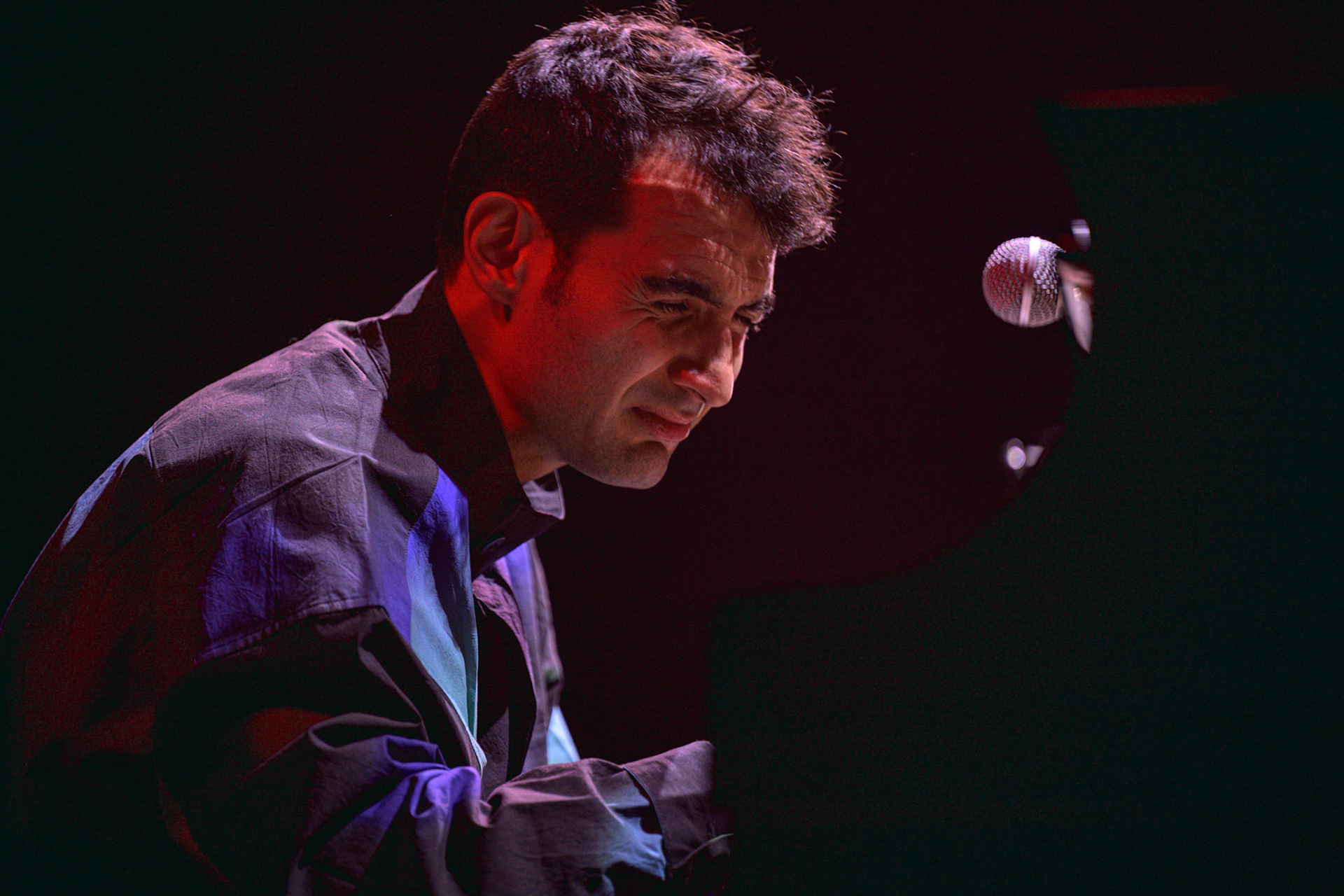 2023.11.07 Tigran Hamasyan Trio- jazz w warszawskim klubie Progresja! fot. Andrzej Wasilkiewicz/Reporter