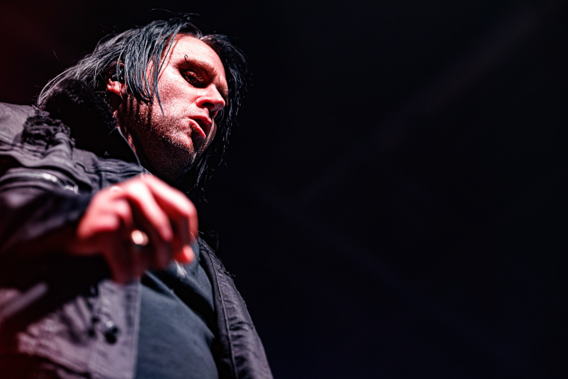 7.10.2022 Warszawski koncert Three Days Grace w klubie Progresja.Kanadyjczycy promuja nowy album EXPLOSIONS.n/z Barry Stock – gitara, n/z Brad Walst – gitara basowa, n/z Neil Sanderson – perkusja, instrumenty klawiszowe, n/z Matt Walst – wokal,Produkcja Knock Out Productions, Fot. Andrzej Wasilkiewicz/Reporter