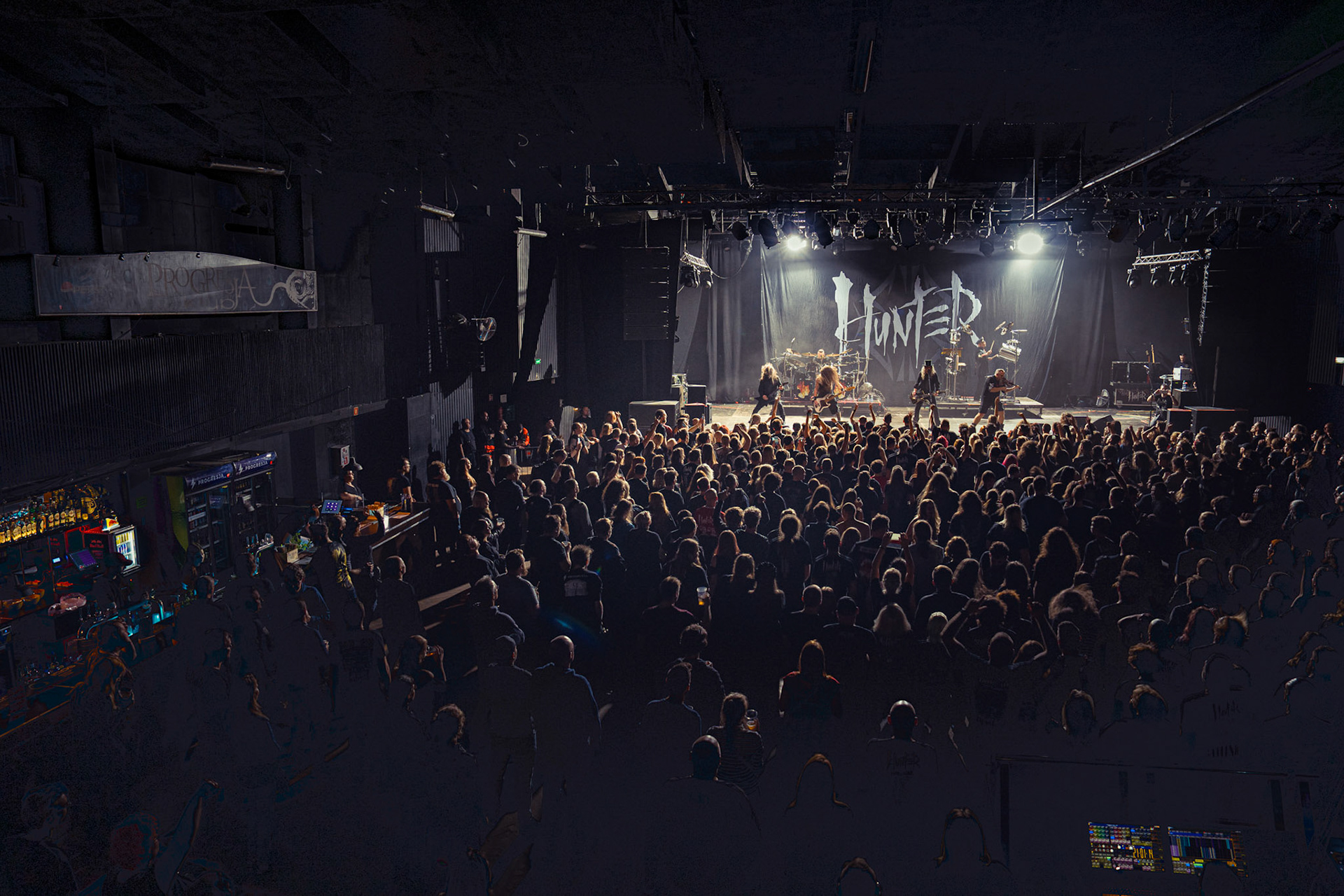 2023.10.27 Hunter - klub Progresja Warszawa. fot. Andrzej Wasilkiewicz/Reporter