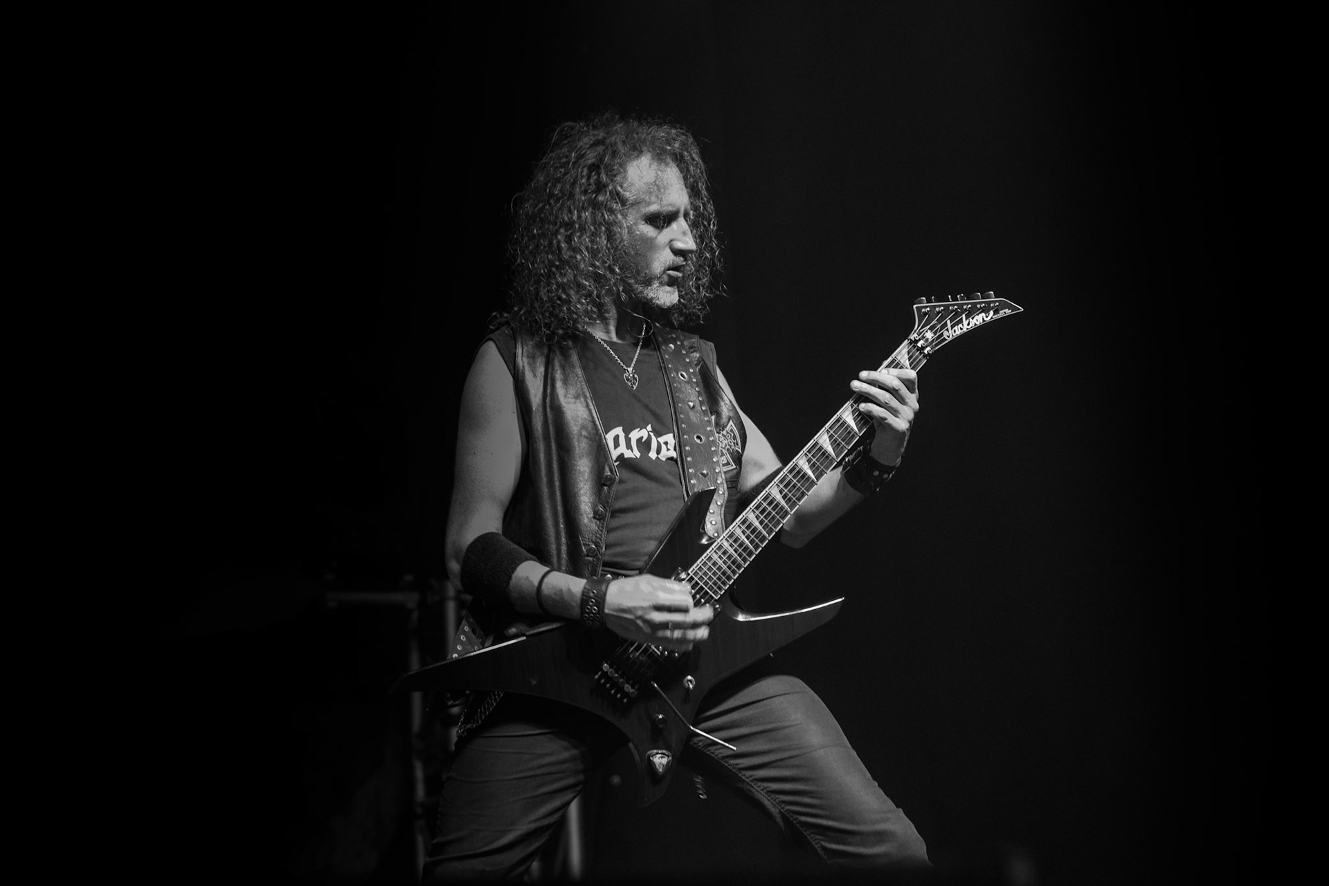 Legendy Metalu Vader - Death Metal - koncert Legendy Metalu w warszawskiej Progresji, 
Peter: Guitar + Vocals
Pajak: Guitar
Hal: Bass
James: Drums
fot. Andrzej kaziq Wasilkiewicz/Reporter