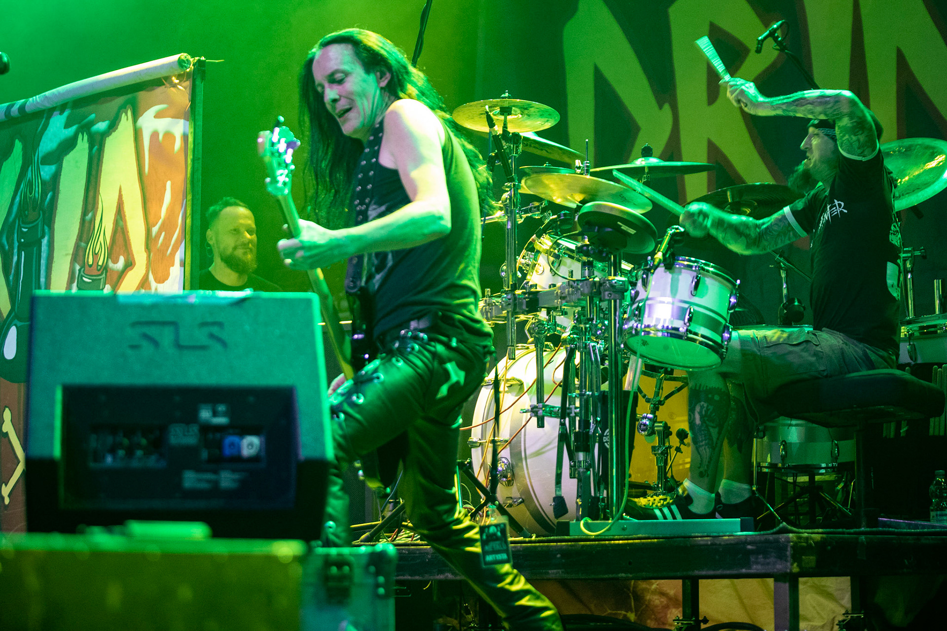 Legendy Metalu Acid Drinkers - rock, trashmetal, - koncert Legendy Metalu w warszawskiej Progresji, 

Tomasz "Titus" Pukacki 
Dariusz "Popcorn" Popowicz 
Maciej "Ślimak" Starosta 
Łukasz "Dzwon" Cyndzer
fot. Andrzej kaziq Wasilkiewicz/Reporter