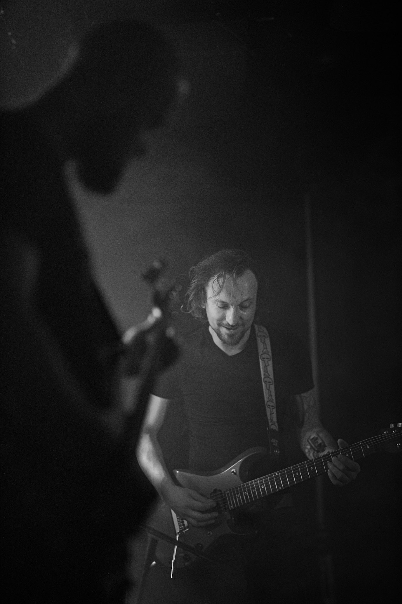 Koncert 4dots - 20.12.2019 Warszawa Klub Pogłos, n/z K. Stankiewicz bass, Post something, Post something else, fot. Andrzej Wasilkiewicz/REPORTER