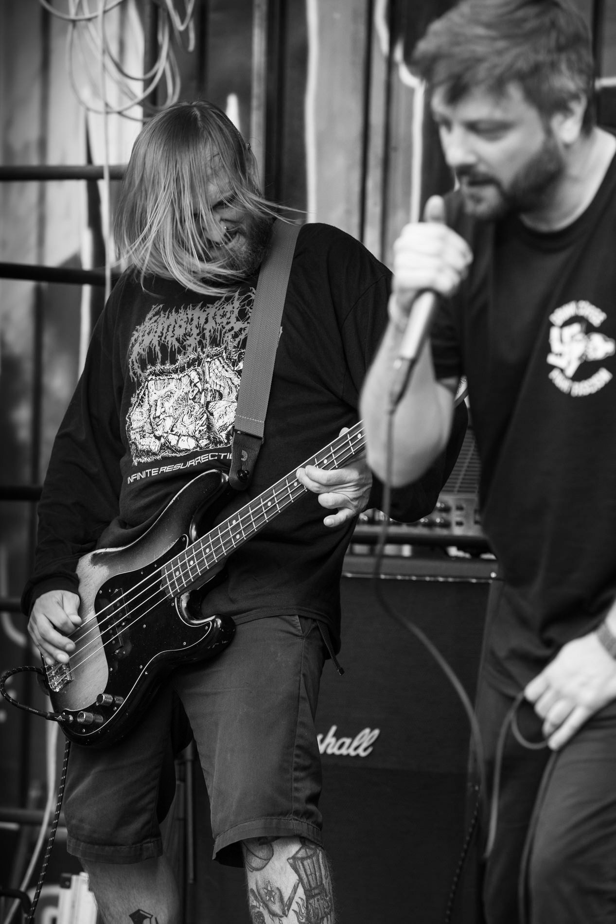 Czerń - koncert 27.06.2020 Warszawa Klub Pogłos. Czerń  hardcore, metal, punk. fot. Andrzej Wasilkiewicz/kaziq.com