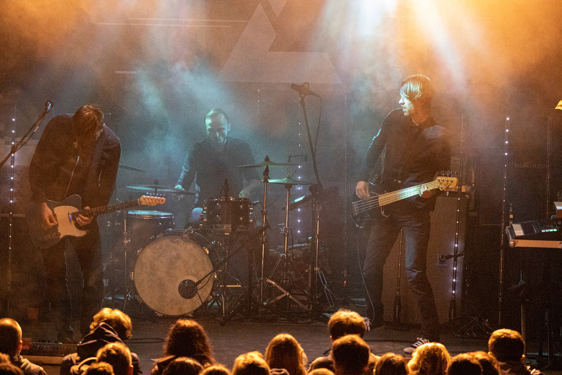 27.08.2021 TIDES FROM NEBULA koncert, Warszawa klub REJS,Lato w Plenerze, Winiary Bookings, Mystic Production,Post-rock, muzyka alternatywna, progresywny rock.n/z Maciej Karbowski – gitara, instrumenty klawiszowen/z Przemek Weglowski – gitara basowan/z Tomasz Stolowski – perkusjaFot. Andrzej Wasilkiewicz/Reporter