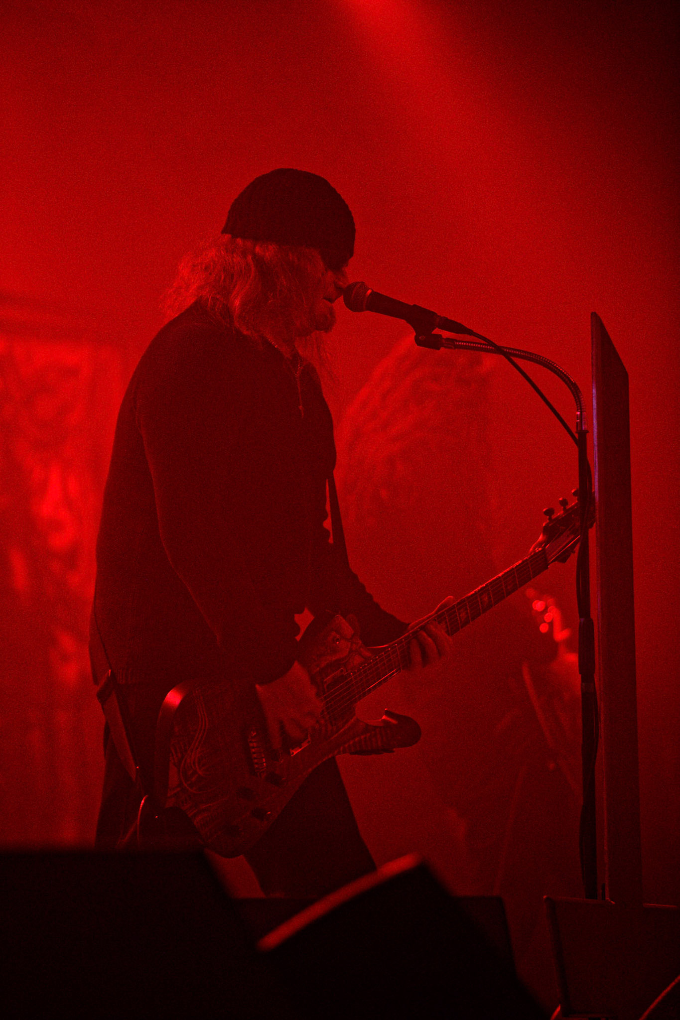 koncert Triptykon, voc. git. Tom Gwarrior, Thomas Gabriel Fischer, Szwajcaria fot. Andrzej Wasilkiewicz/Reporter
