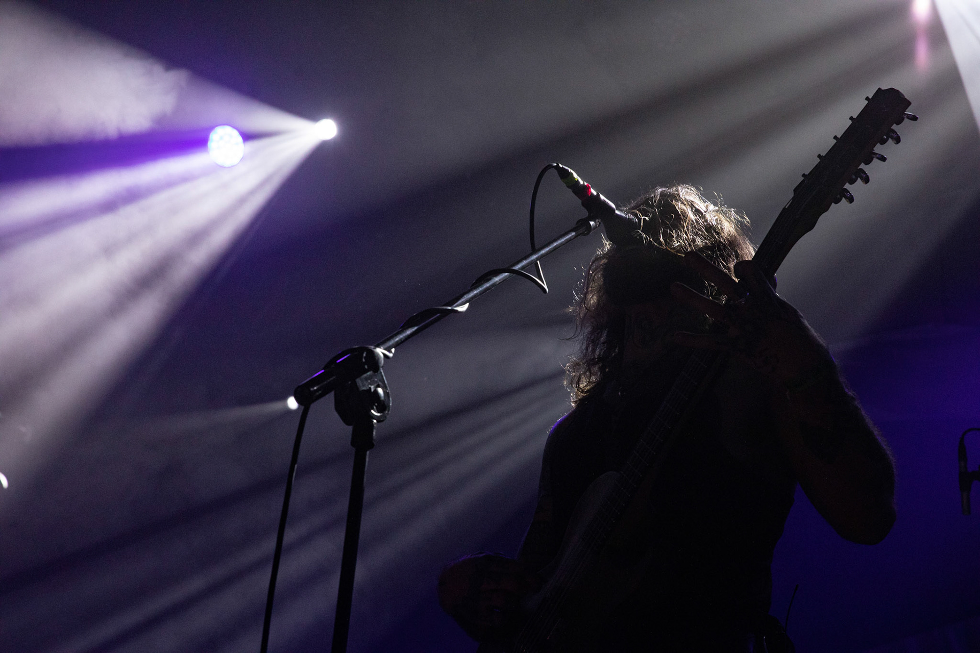 15.12.2019 koncert szwajcarskiego zespołu Bölzer, Merry Christless 2019, Warszawa Klub Progresja,
black metal, death metal,
n/z KzR Okoi Therry Jones – wokal, guitara,
n/z HzR Fabian Wyrsch – perkusja,
New Aeon Musick, Knock Out Productions
fot. Andrzej Wasilkiewicz/REPORTER