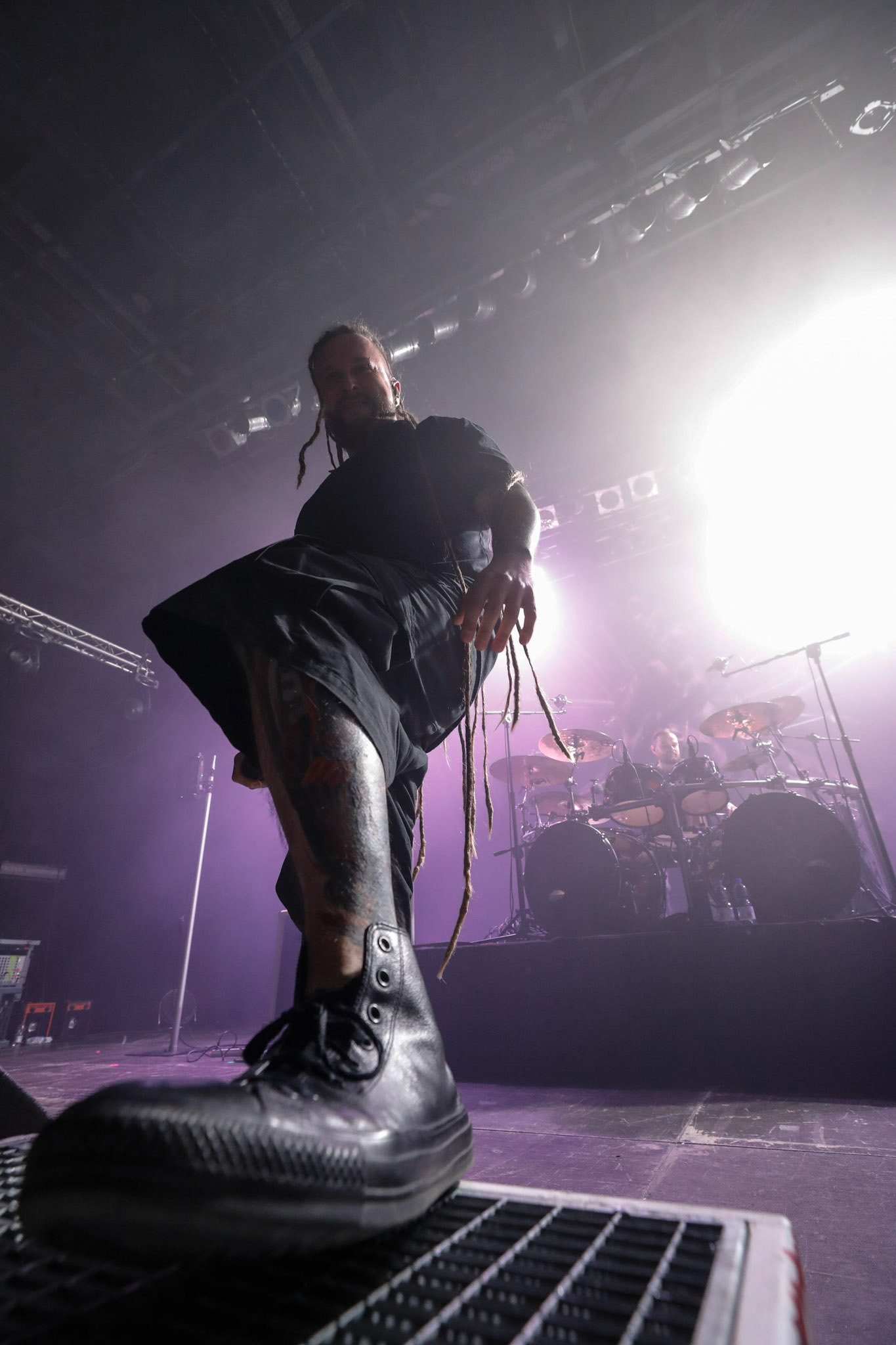 30.11.2018 Knock Out Tour 2018 - Warszawa Progresja - DECAPITATED - techniczny death metal, groove metal,

Wacław „Vogg” Kiełtyka gitara,
Rafał "Rasta" Piotrowski wokal, 
Michał "Młody" Łysejko perkusja,
Hubert Więcek gitara basowa, fot. Andrzej Wasilkiewicz/Reporter