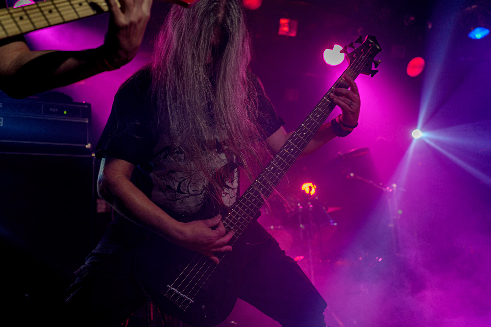 17.03.2023 - MASACRE (death metal, Kolumbia) - Warszawa - VooDoo klub.Left Hand Sounds. fot. Andrzej Wasilkiewicz/kaziq.com