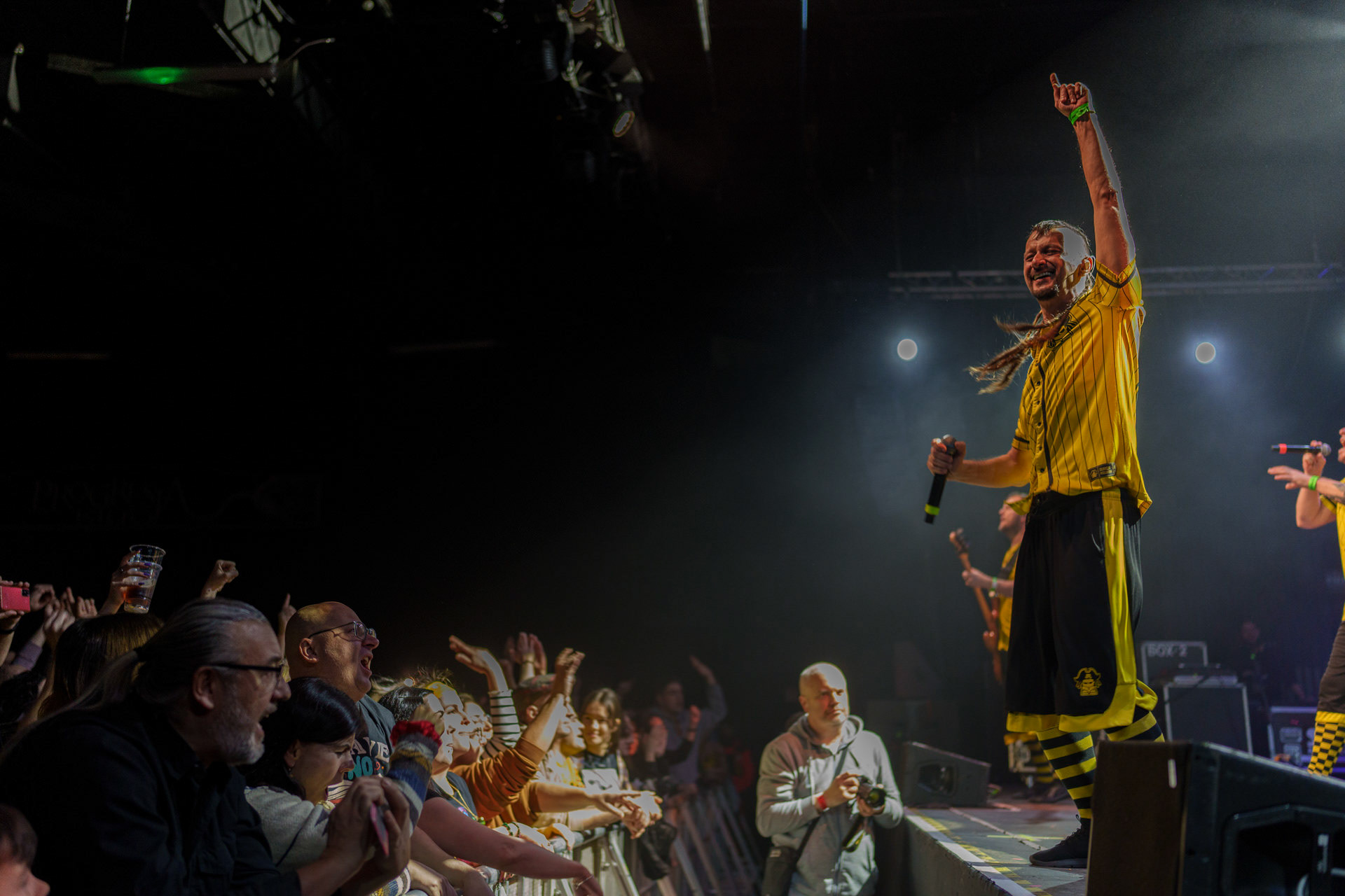 9.02.23 DUBIOZA KOLEKTIV - bosniacka grupa muzyczna, grajaca reggae, dub i rock. - Warszawa Progresja. Winiary Bookings.Fot. Andrzej Wasilkiewicz/Reporter