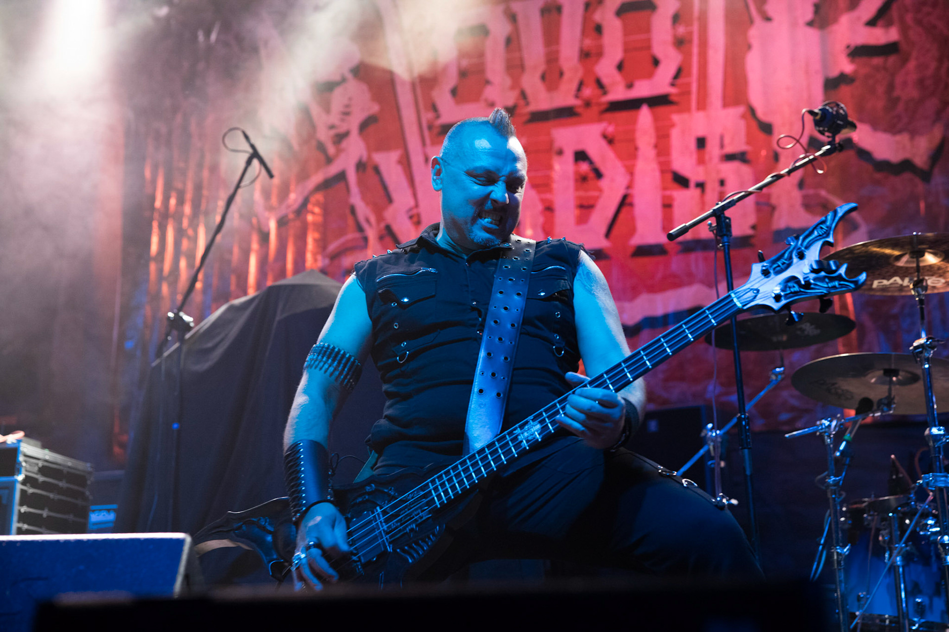 Legendy Metalu QUO VADIS - Thrash Metal - koncert Legendy Metalu w warszawskiej Progresji,
Tomasz "Skaya" Skuza - bass/vocal
Ian "Źdźbło" Bemolator- guitar
Mateusz "Matek" Lazar - guitar
Szymon "Sajmon" Synówka - drums
fot. Andrzej kaziq Wasilkiewicz