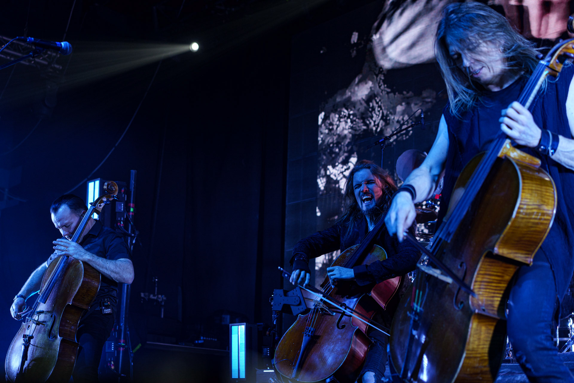 25.03.2023 APOCALYPTICA - symfoniczny heavy metal. Klub Progresja, Warszawa, Knock Out Productions. fot. Andrzej Wasilkiewicz/Reporter