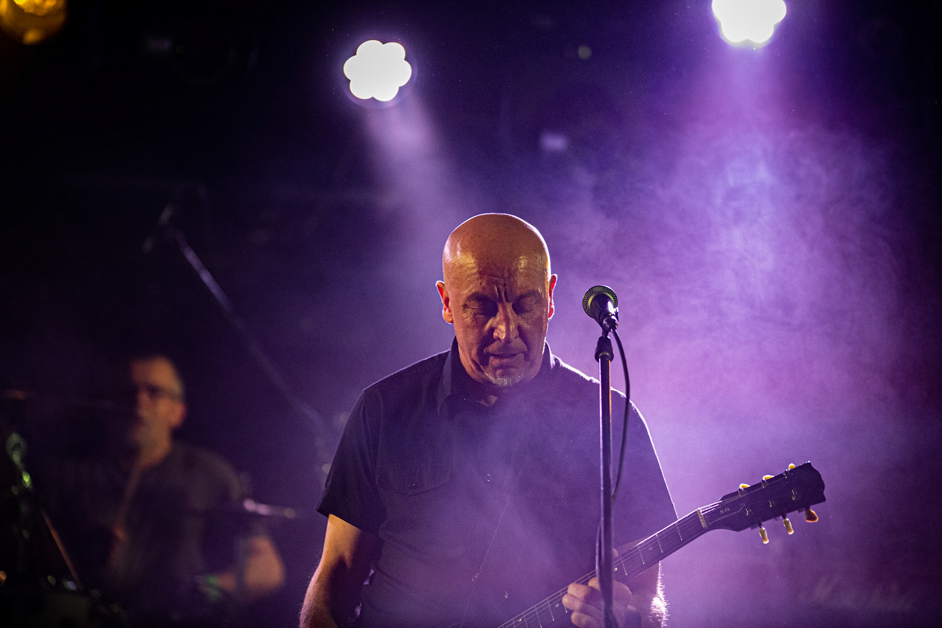 02.02.2020 Koncert Illusion w warszawskiej Proximie. 
n/z Jerzy Rutkowski – gitara
Polski grunge, hardcore, hardrock, Winiary Bookings fot. Andrzej Wasilkiewicz/REPORTER