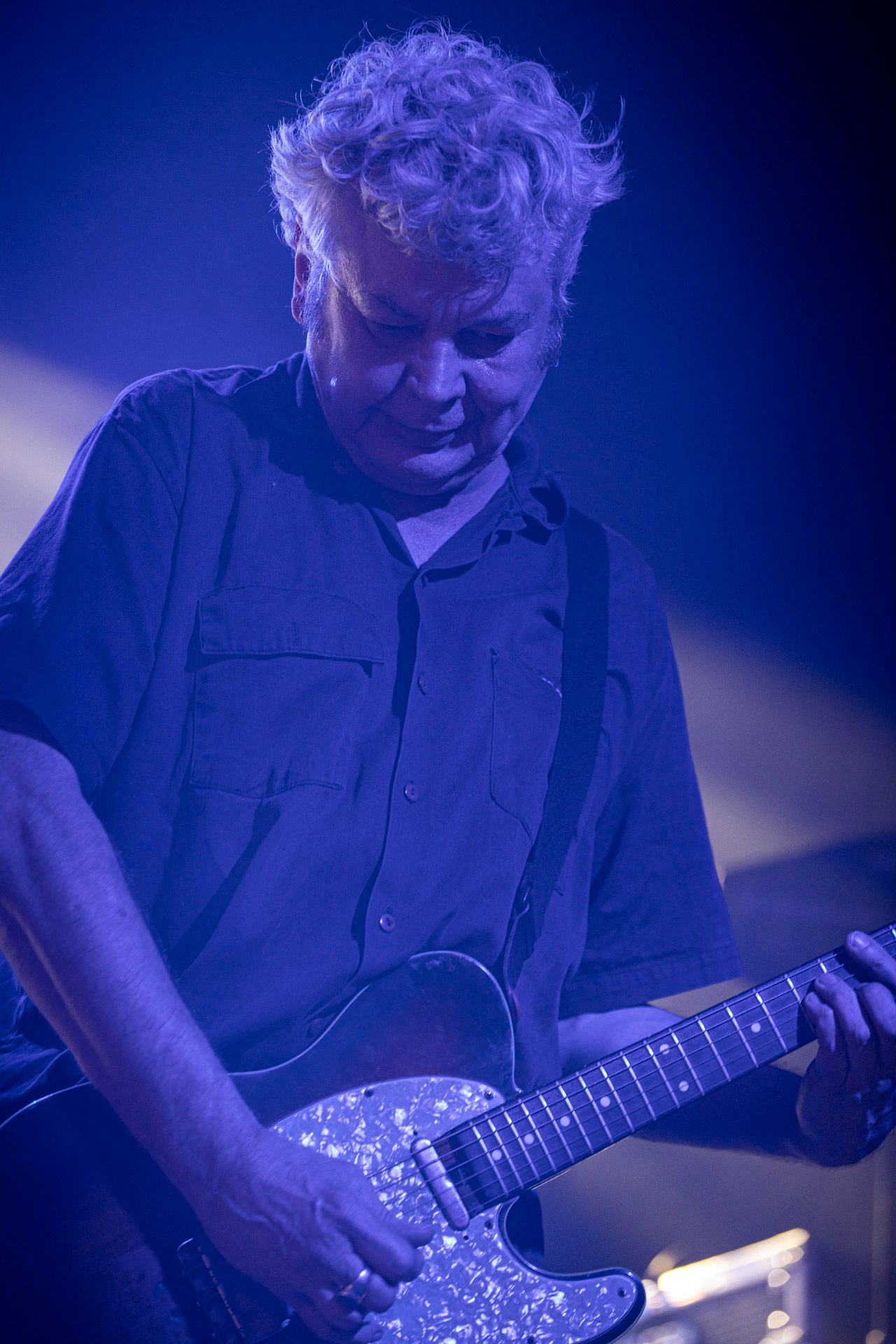 KULT - koncert Pomaranczowa Trasa 2021 - Warszawa Stodoła. 29 pazdziernika 2021. Piotr Morawiec gitara,Rock, rock progresywny, rock alternatywny, punk, nowa fala, polski rock.fot. Andrzej kaziq Wasilkiewicz/Reporter