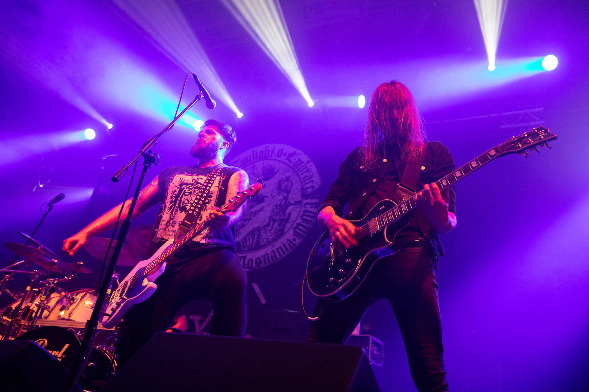 IN TWILIGHT’S EMBRACE - Polska - death metal, black metal,
koncert w Warszawskiej Progresji w ramach trasy Ecclesia Diabolica Baltica.
fot. Andrzej Wasilkiewicz/Reporter