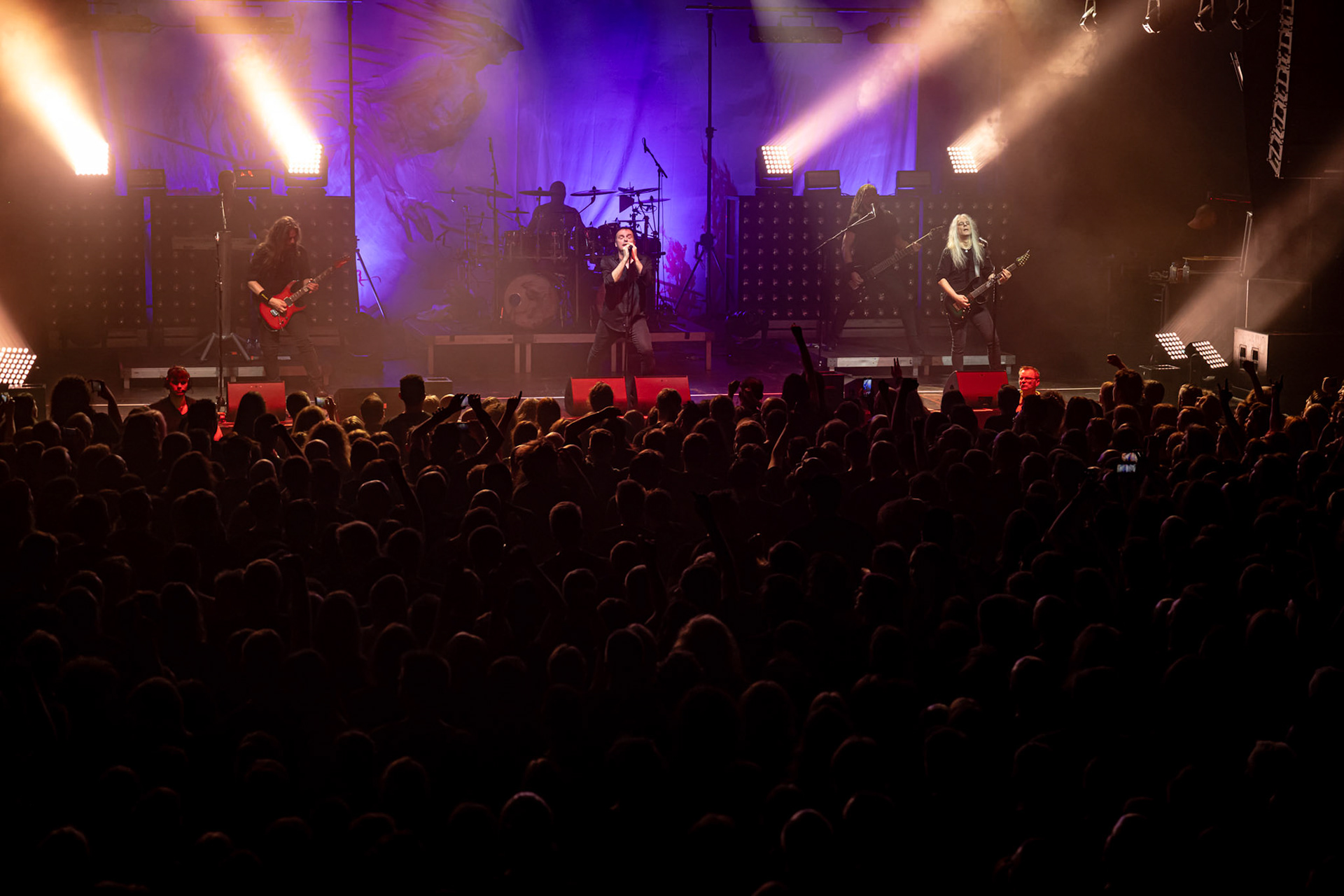 26.09.2023 Blind Guardian Warszawa, klub Progresja. Metal Mind Productions. fot. Andrzej Wasilkiewicz/kaziq.com