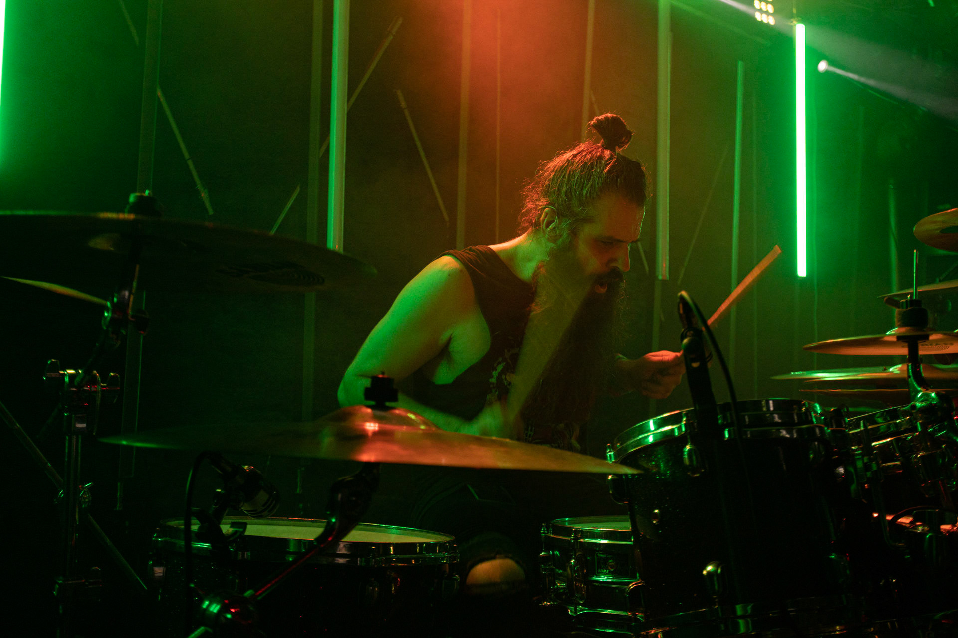 13.09.2022 VOYAGER - Warsaw pop/prog/power/rock/metal.Danny Estrin - Lead Vocals/Keys/Programming,Simone Dow - Guitars,Alex Canion - Bass/Backing Vocals,Scott Kay - Guitars,Ashley Doodkorte - Drums,Produkcja Knock Out Productions,Hydrozagadkafot. Andrzej Wasilkiewicz/kaziq.com