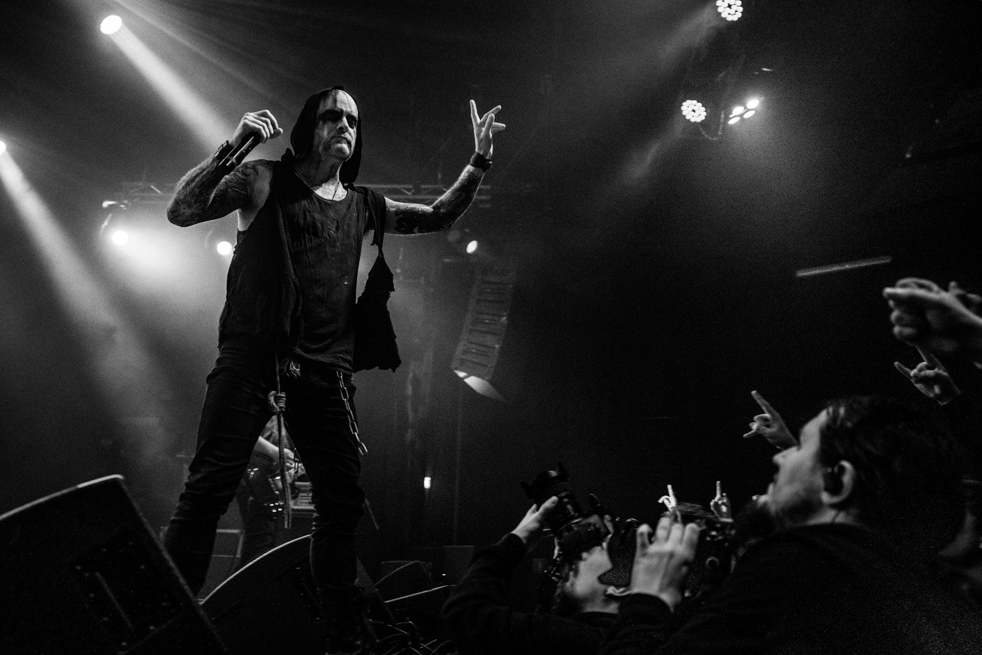 21.12.2019 Metalowa Wigilia 2019 w warszawskiej Progresji.
Koncert zespołu Primordial, irlandzki metal.
Massive Music 
fot. Andrzej Wasilkiewicz/REPORTER