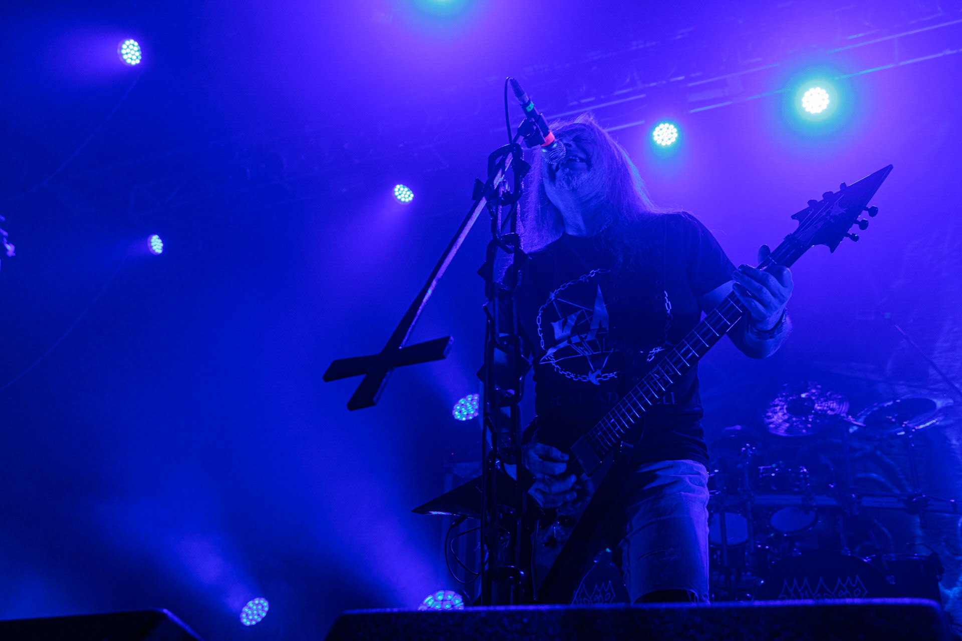 18.02.2022 - Vader - trasa Przebudzenie Tyranow koncert w warszawskiej Progresji.Peter: Guitar + VocalsSpider: GuitarHal: BassKruszyna: DrumsLeft Hand Sounds, Knock Out Productions, Massive Music,fot. Andrzej Wasilkiewicz/Reporter