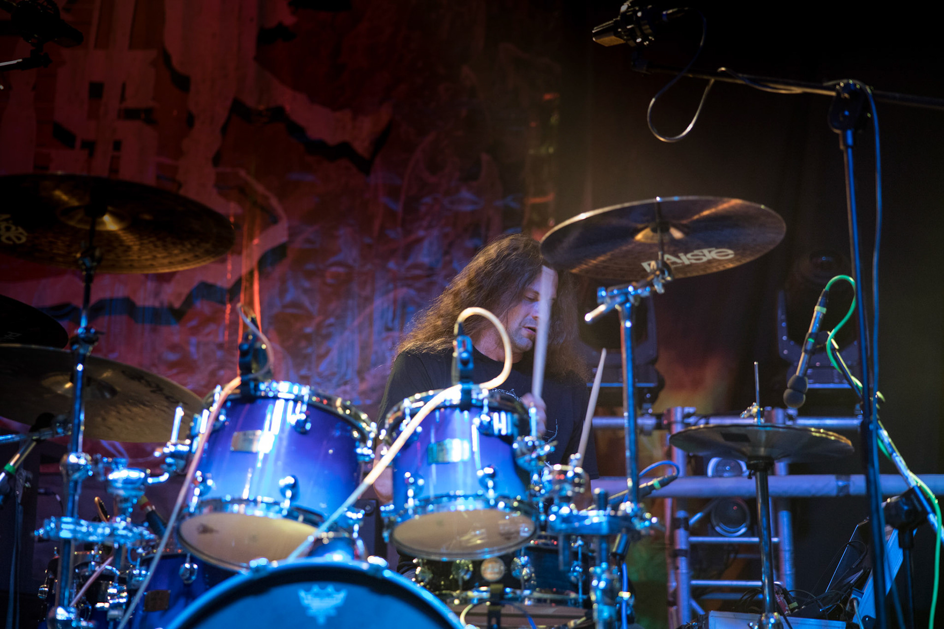 Legendy Metalu QUO VADIS - Thrash Metal - koncert Legendy Metalu w warszawskiej Progresji,
Tomasz "Skaya" Skuza - bass/vocal
Ian "Źdźbło" Bemolator- guitar
Mateusz "Matek" Lazar - guitar
Szymon "Sajmon" Synówka - drums
fot. Andrzej kaziq Wasilkiewicz