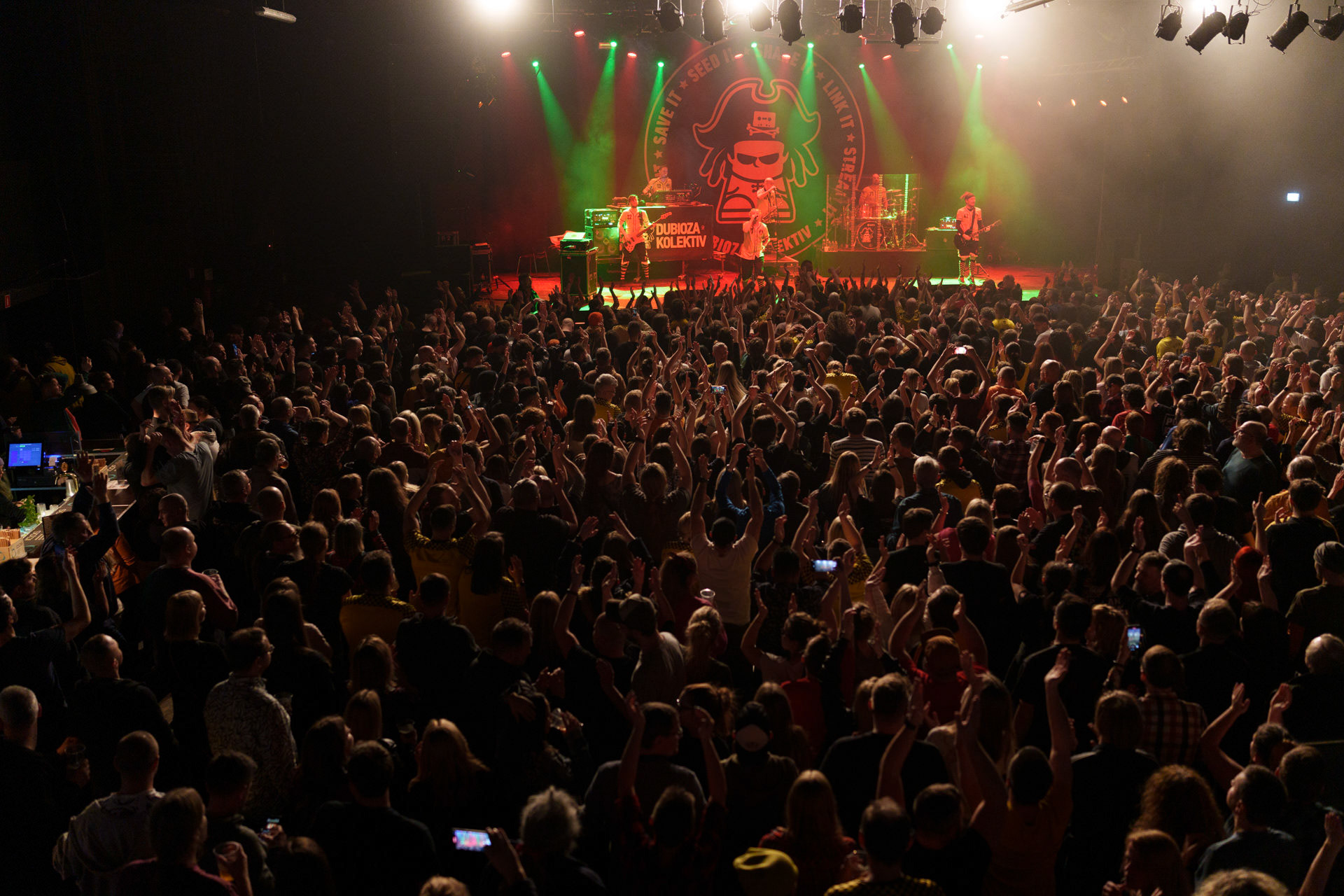 9.02.23 DUBIOZA KOLEKTIV - bosniacka grupa muzyczna, grajaca reggae, dub i rock. - Warszawa Progresja. Winiary Bookings.Fot. Andrzej Wasilkiewicz/Reporter