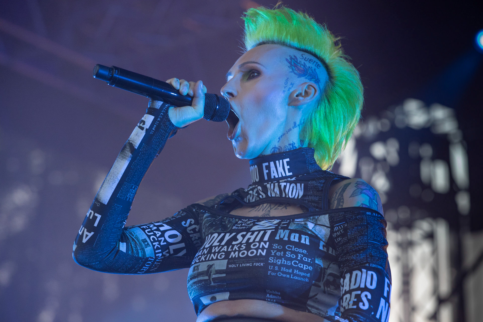 30.07.2021 Agnieszka Chylinska - koncert 25 lat na scenie! Warto bylo szalec. Warszawa Gramy do Woli Progresja.n/z Agnieszka Chylinska – wokal,Pop, pop-rock, hardrock, heavy metal,Fot. Andrzej Wasilkiewicz/Reporter