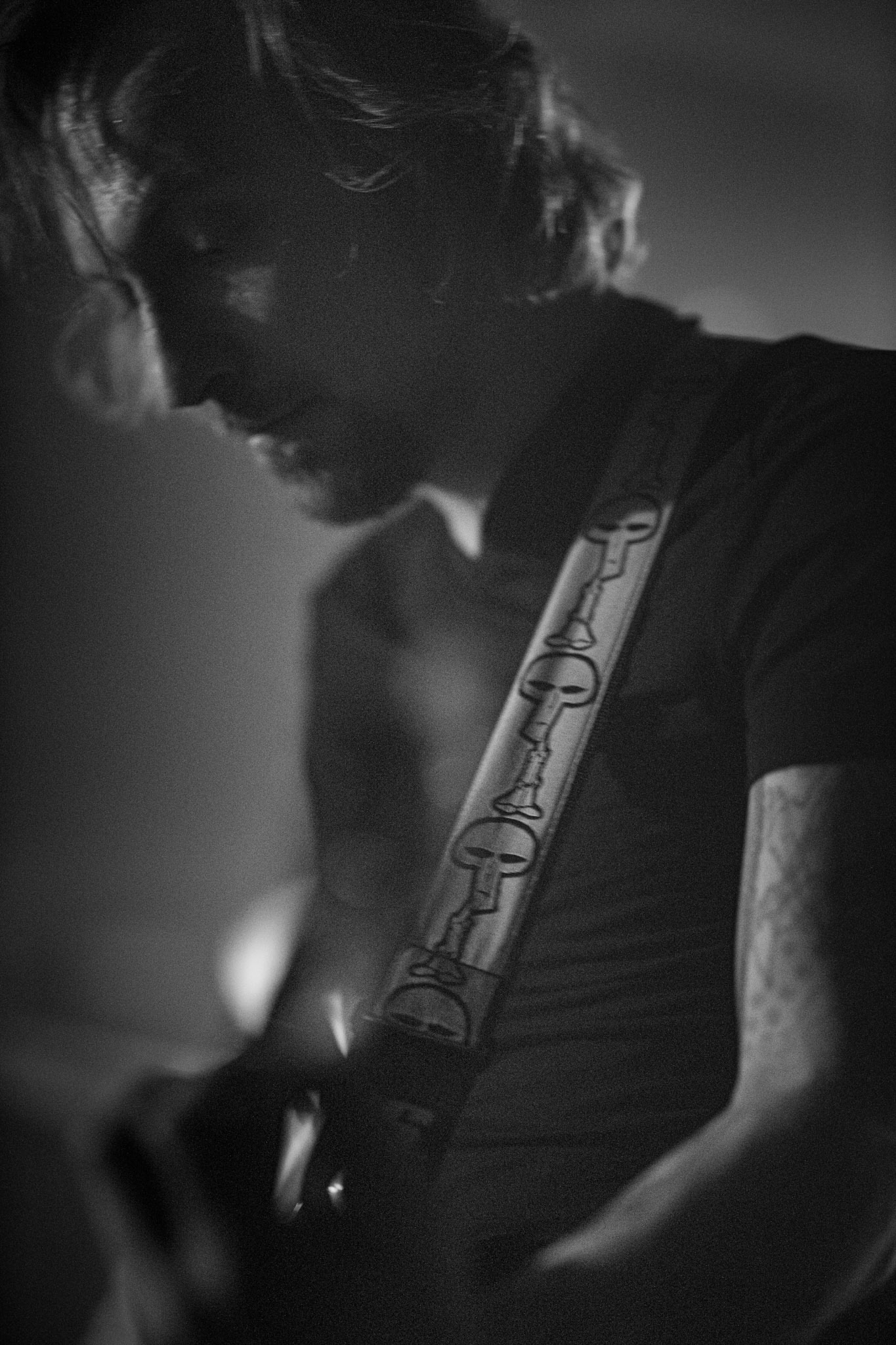 Koncert 4dots - 20.12.2019 Warszawa Klub Pogłos, n/z W. Jarawka guitar, Post something, Post something else, fot. Andrzej Wasilkiewicz/REPORTER