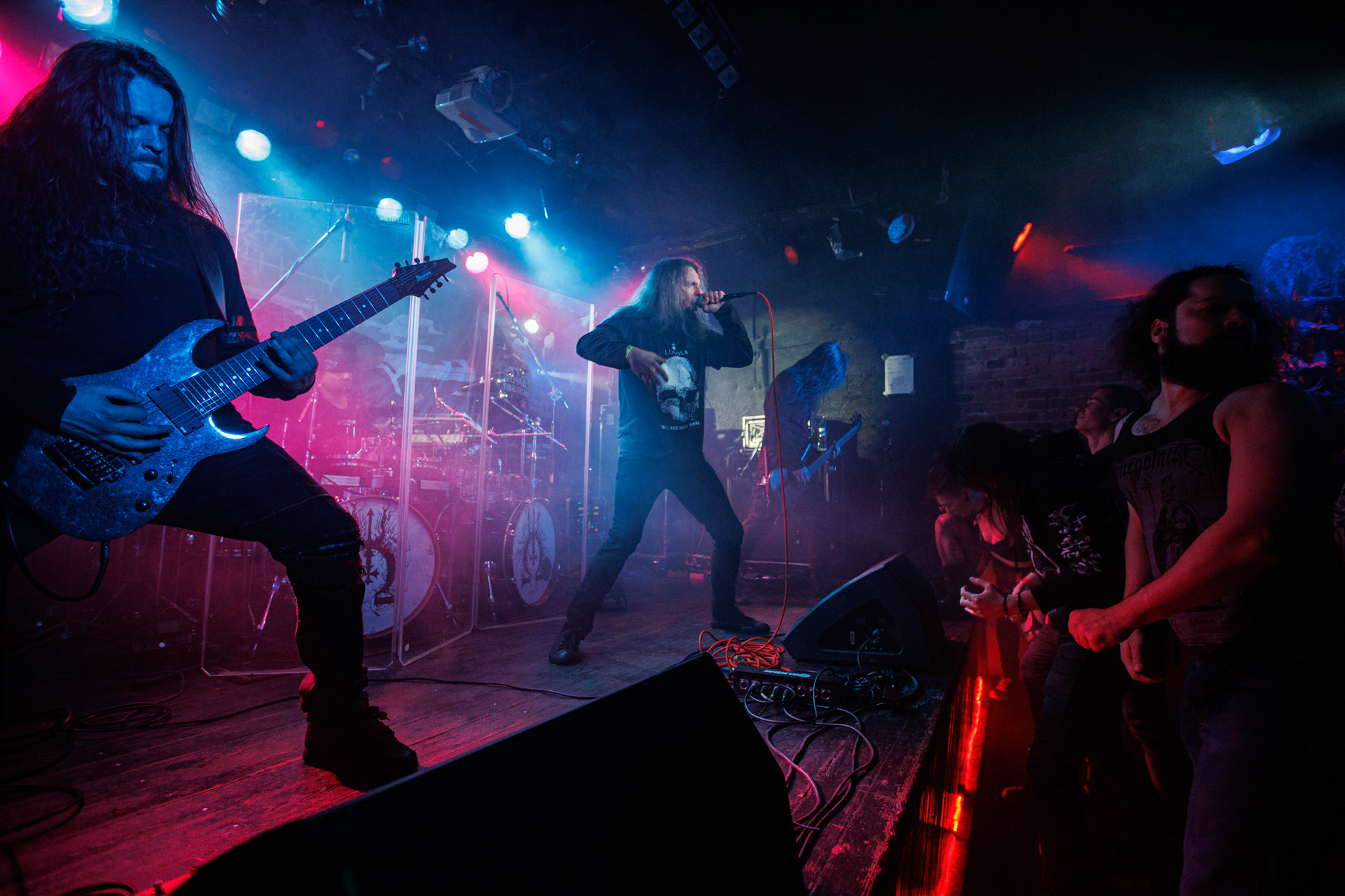 18.03.2022 Thy Disease - INFERNALIS RESURGENTIS - Warszawski koncert zespolu Thy Disease.Black metal, death metal, polski metal.n/z Martin – vocals n/z Yanuary – guitar n/z Andrew – bass n/z Ireq – drumsfot. Andrzej Wasilkiewicz/Reporter