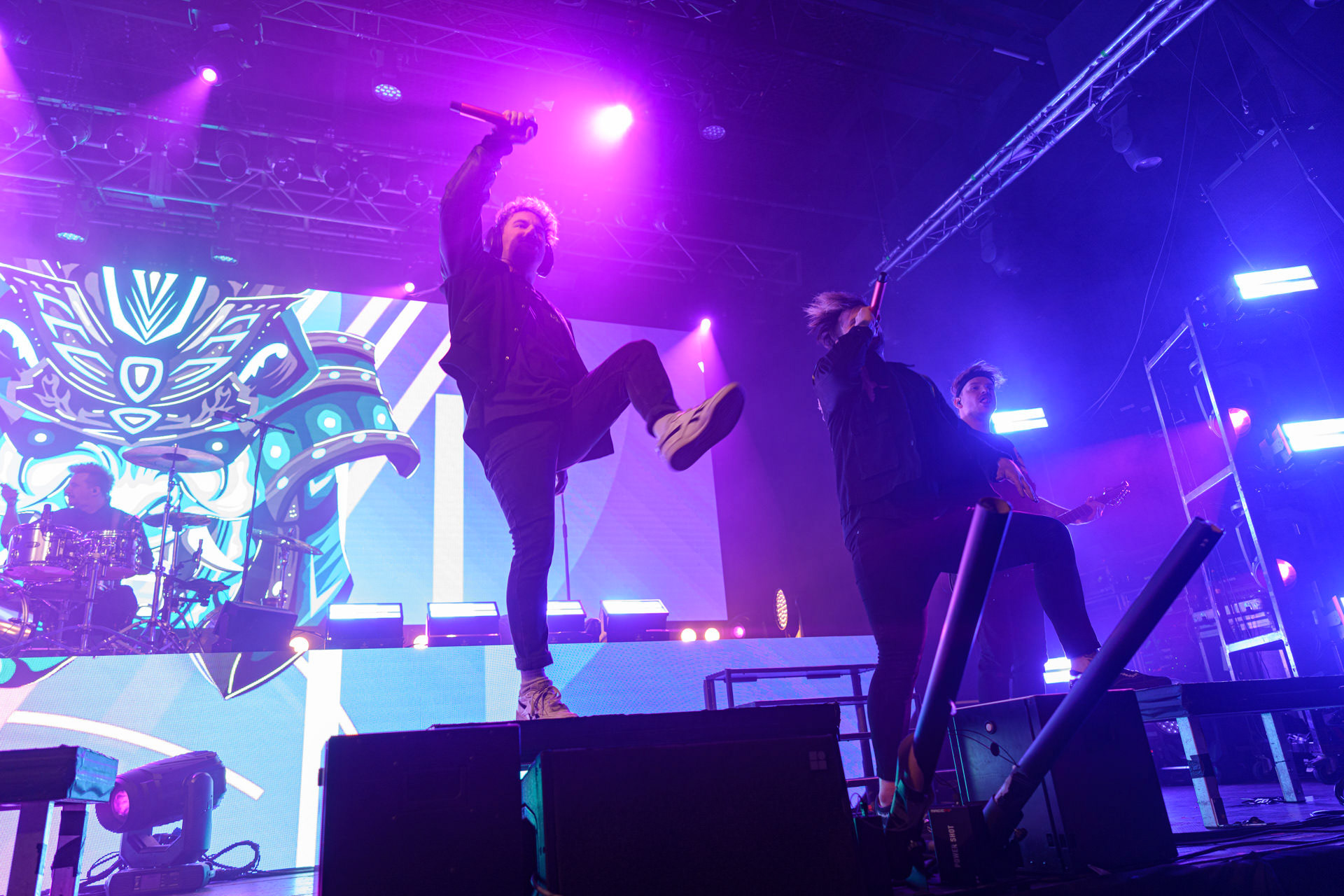 18.03.2023 - Electric Callboy - niemiecki metalcore w warszawskiej Progresji.Knock Out Productions. Fot. Andrzej Wasilkiewicz/Reporter