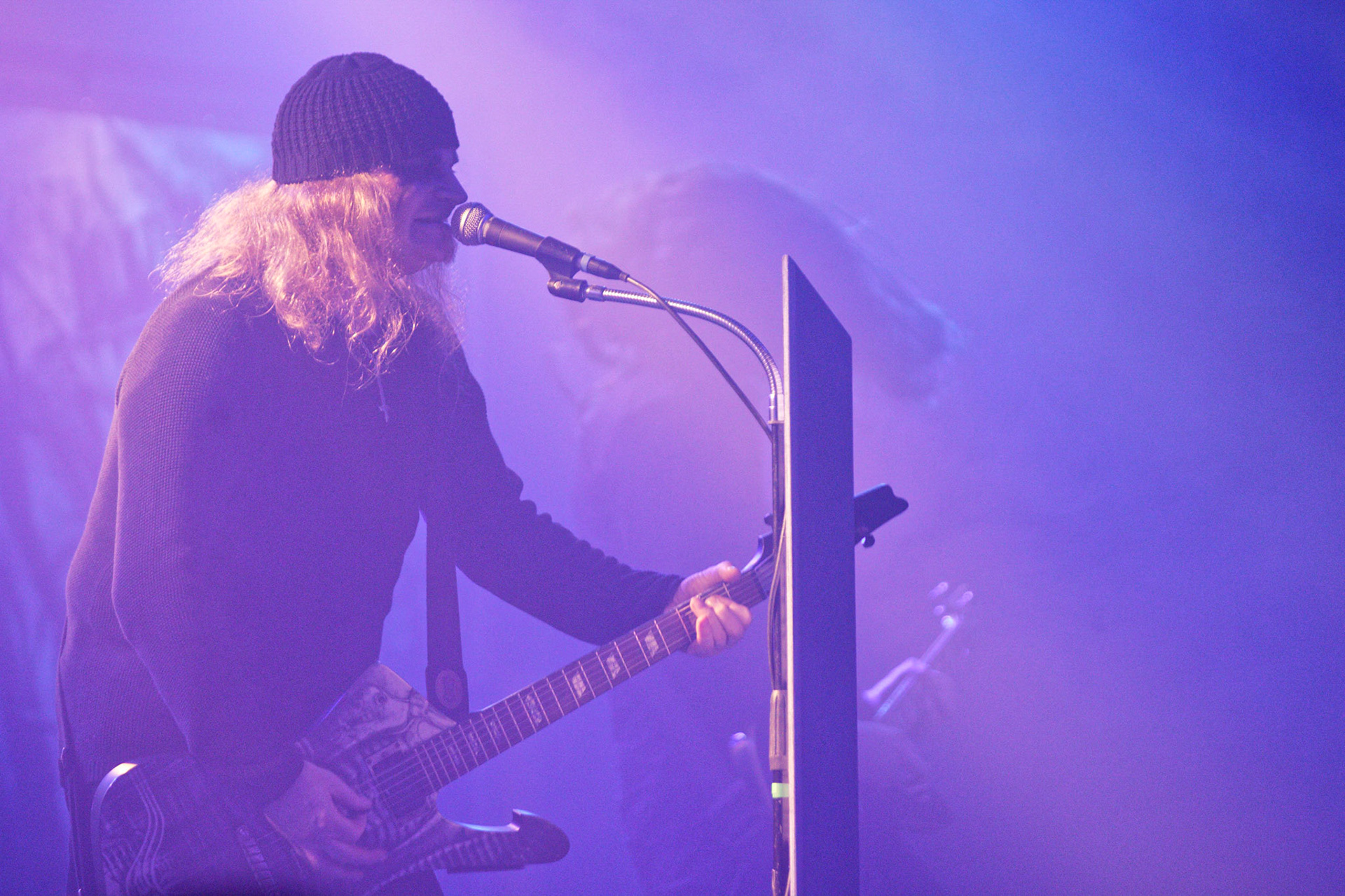 koncert Triptykon, voc. git. Tom Gwarrior, Thomas Gabriel Fischer, Szwajcaria fot. Andrzej Wasilkiewicz/Reporter