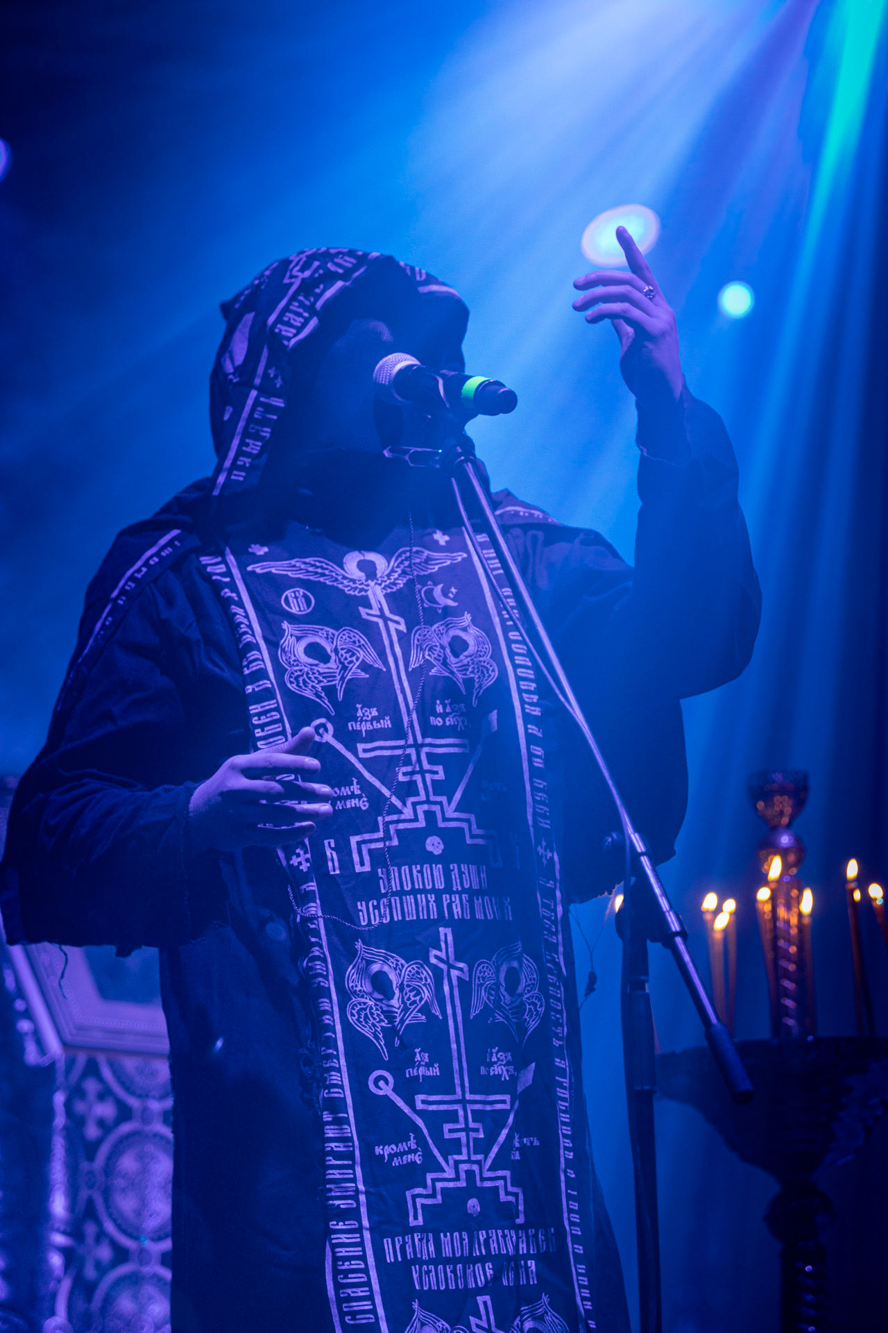 24.09.2021 Batushka - Krzysztof Drabikowski  koncert Warszawa, Progresja. fot. Andrzej Wasilkiewicz/Reporter