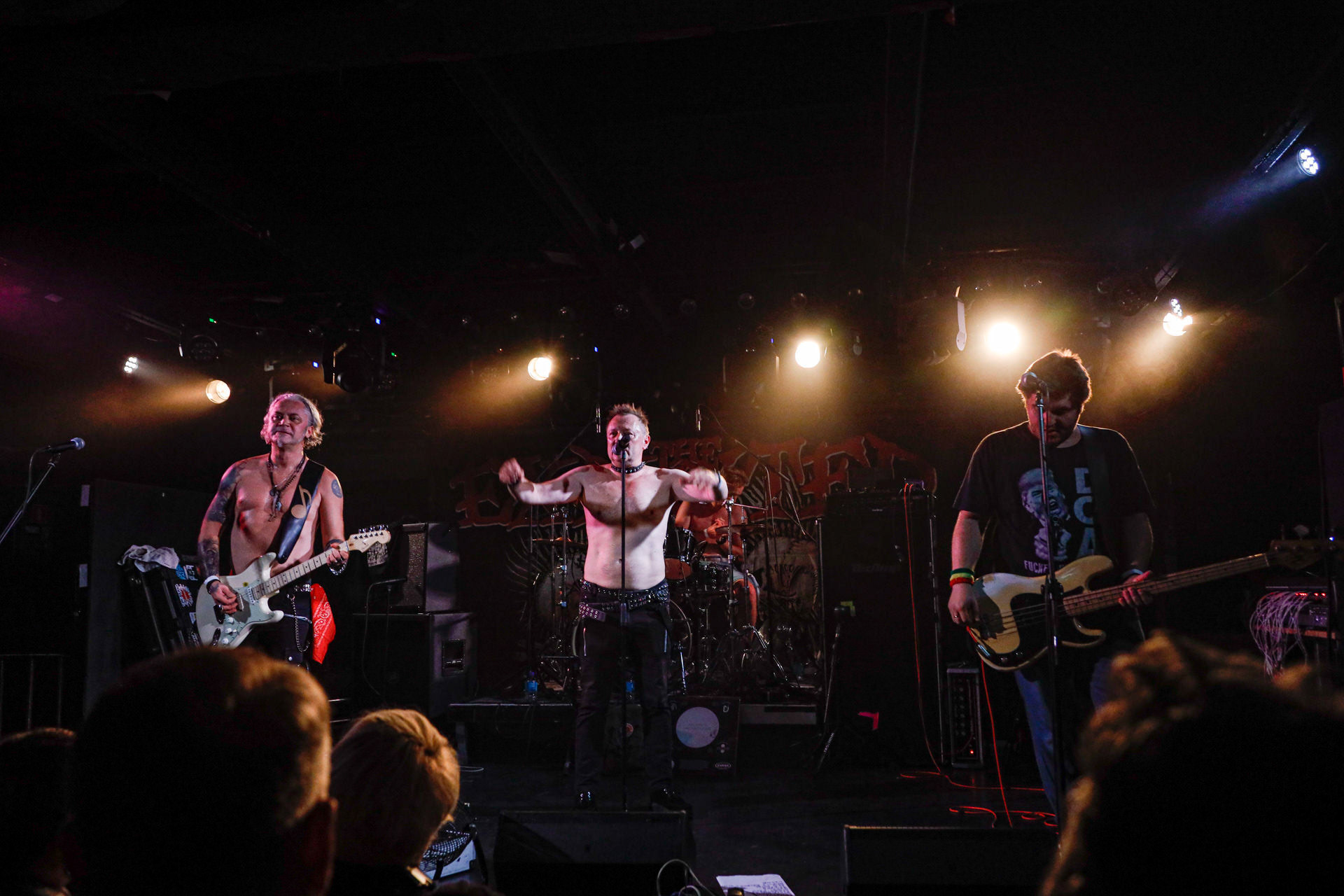 25.08.2022 TZN Xenna - warszawska grupa punkowa z frontmenem Krzysztofem Zygzakiem Chojnackim przed warszawskim koncertem The Exploited.fot. Andrzej Wasilkiewicz/Reporter