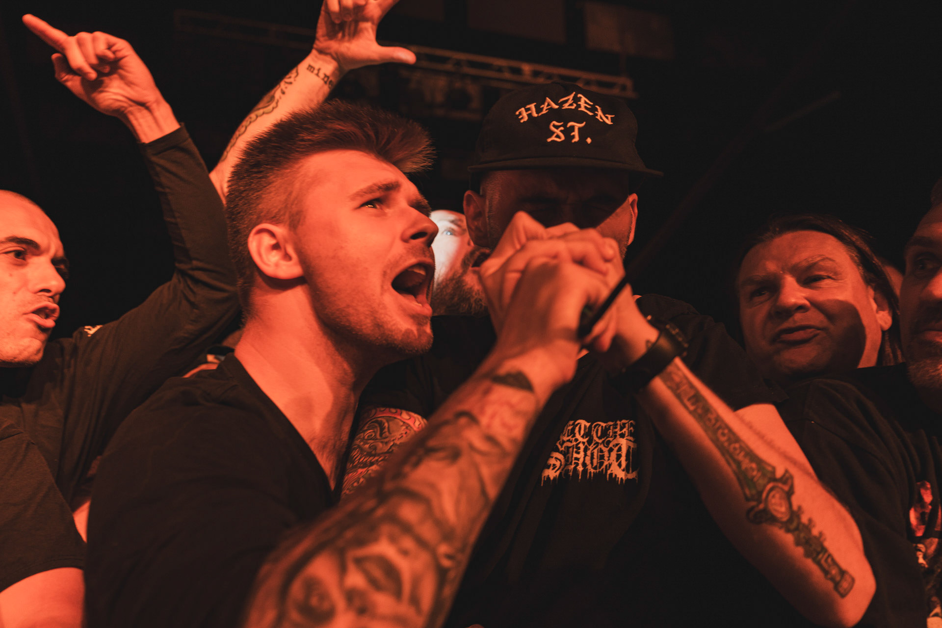 8.08.2023 TERROR - Warszawa klub Progresja,Produkcja Knock Out Productions. fot. Andrzej Wasilkiewicz/kaziq.com