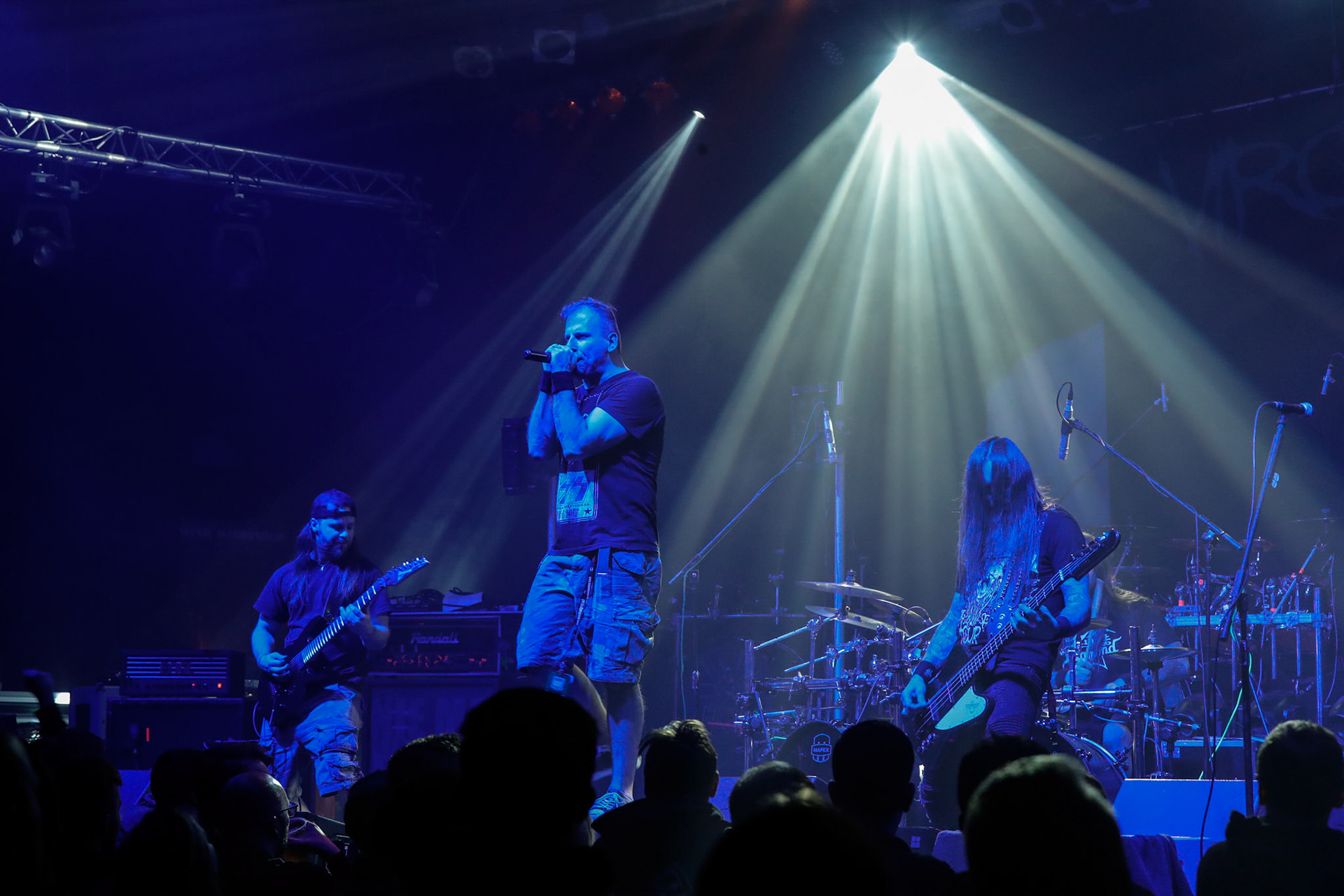 30.11.2018 Knock Out Tour 2018 - Warszawa Progresja -VIRGIN SNATCH  thrash metal, death metal,
Łukasz "Zielony" Zieliński wokal,
Grzegorz "Grysik" Bryła  gitara, 
Paweł Pasek  gitara, 
Piotr "Anioł" Wącisz  gitara basowa, 
Jacek Nowak perkusja,  fot. Andrzej Wasilkiewicz/Reporter