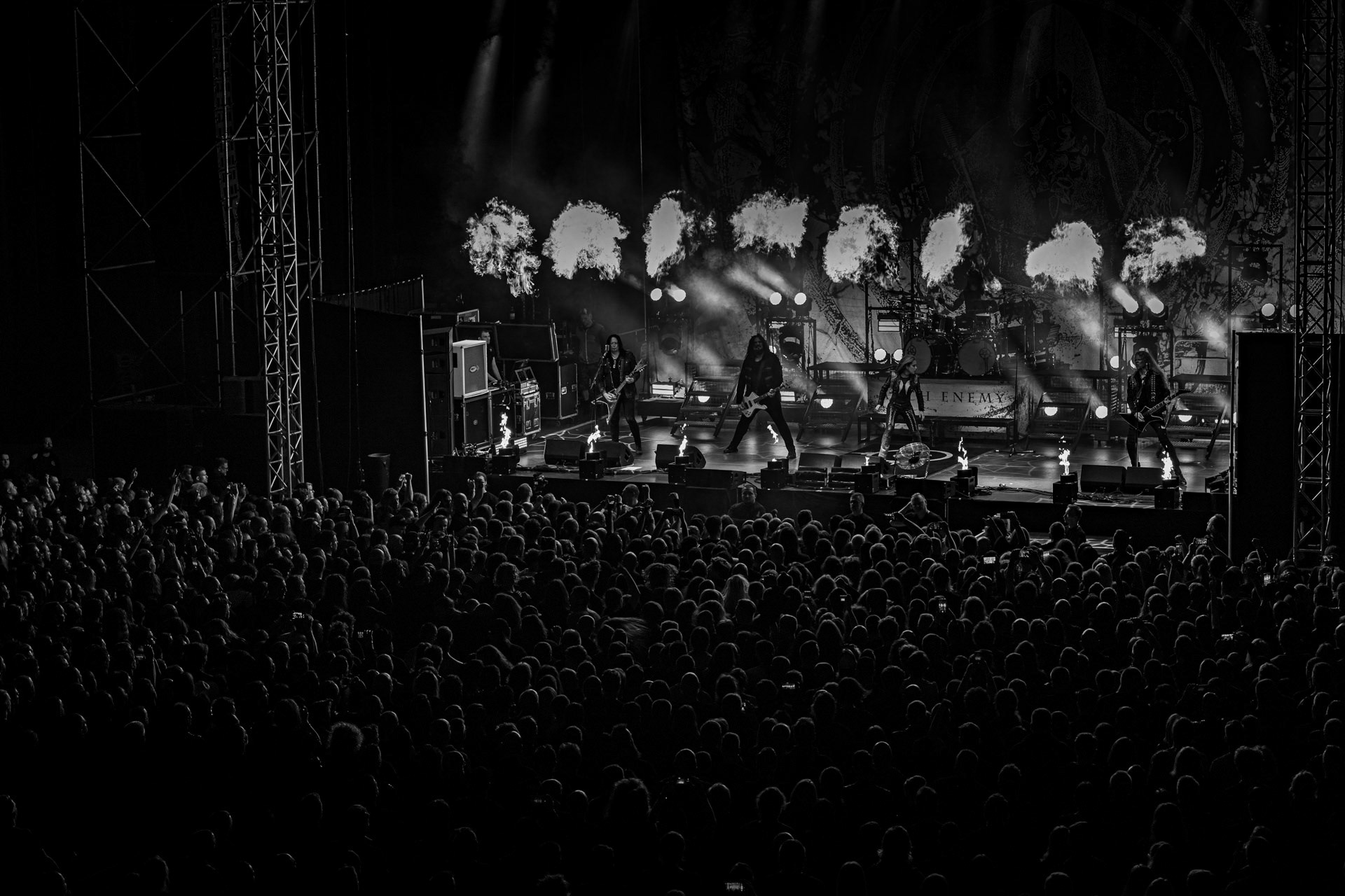 19.10.2022 ARCH ENEMY  - The European Siege 2022,Spodek Katowice Poland,fot. Andrzej Wasilkiewicz/Reporter