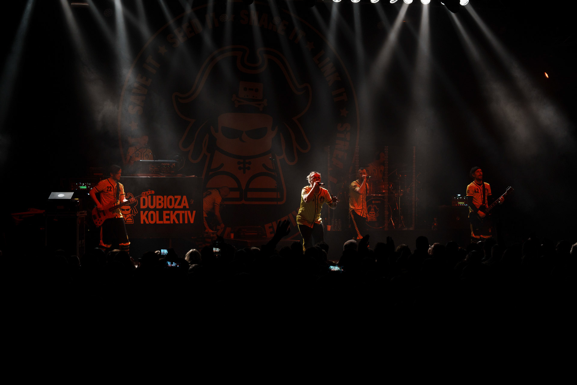 9.02.23 DUBIOZA KOLEKTIV - bosniacka grupa muzyczna, grajaca reggae, dub i rock. - Warszawa Progresja. Winiary Bookings.Fot. Andrzej Wasilkiewicz/Reporter