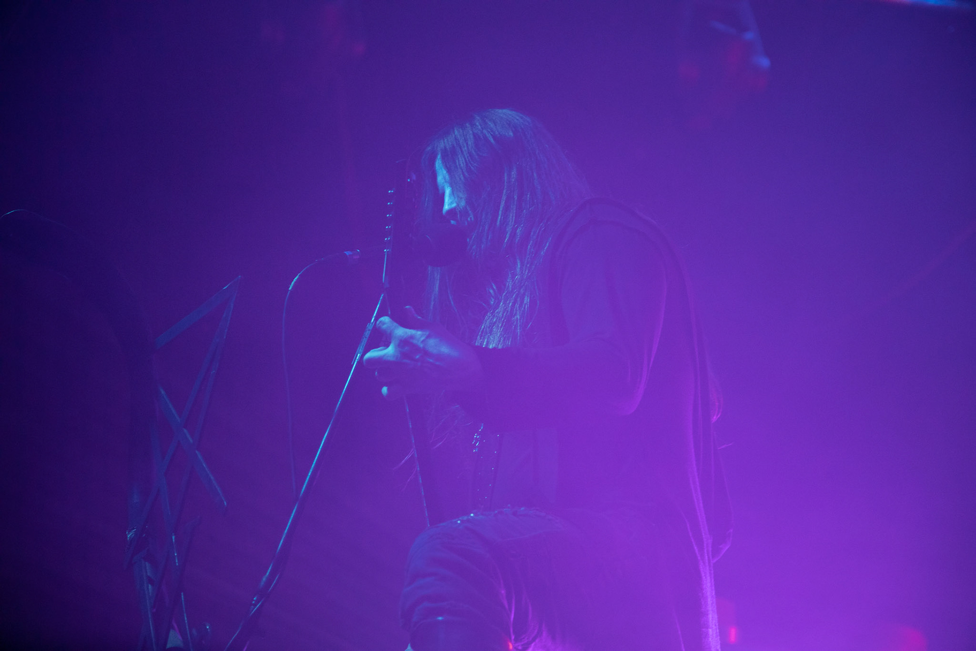 14.12.2018r. Behemoth koncert Merry Christless - Warszawa Progresja, Adam "Nergal" Darski – gitara, wokal prowadzący, 
Zbigniew "Inferno" Promiński – perkusja,
Tomasz "Orion" Wróblewski – gitara basowa, Patryk "Seth" Sztyber – gitara,  fot. Andrzej Wasilkiewicz/Reporter