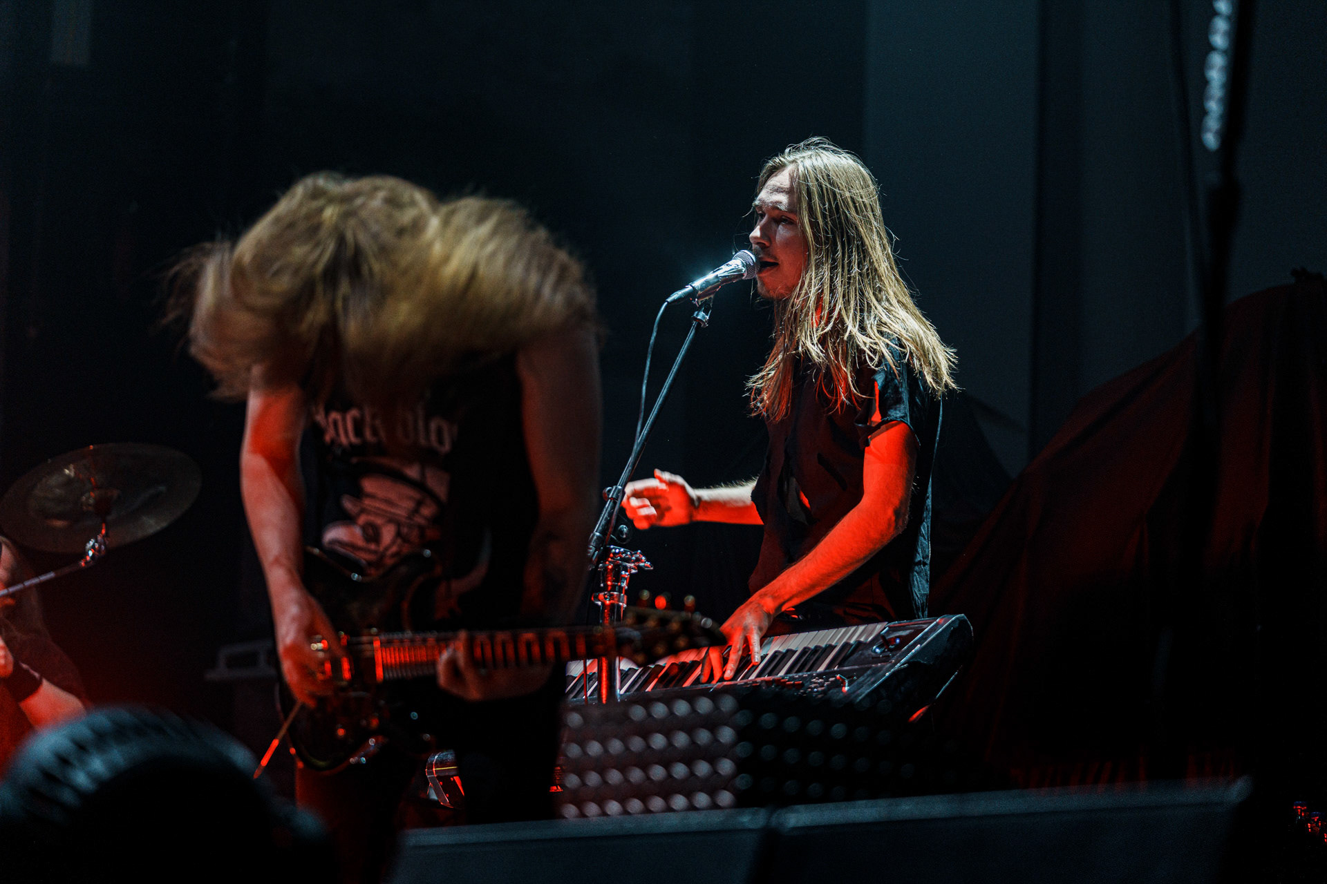 29.01.2023 - Arion  - warszawski koncert finskich metali przed Dream Theater, hala COS Torwar. Produkcja Winiary Bookings. Fot. Andrzej Wasilkiewicz/Reporter