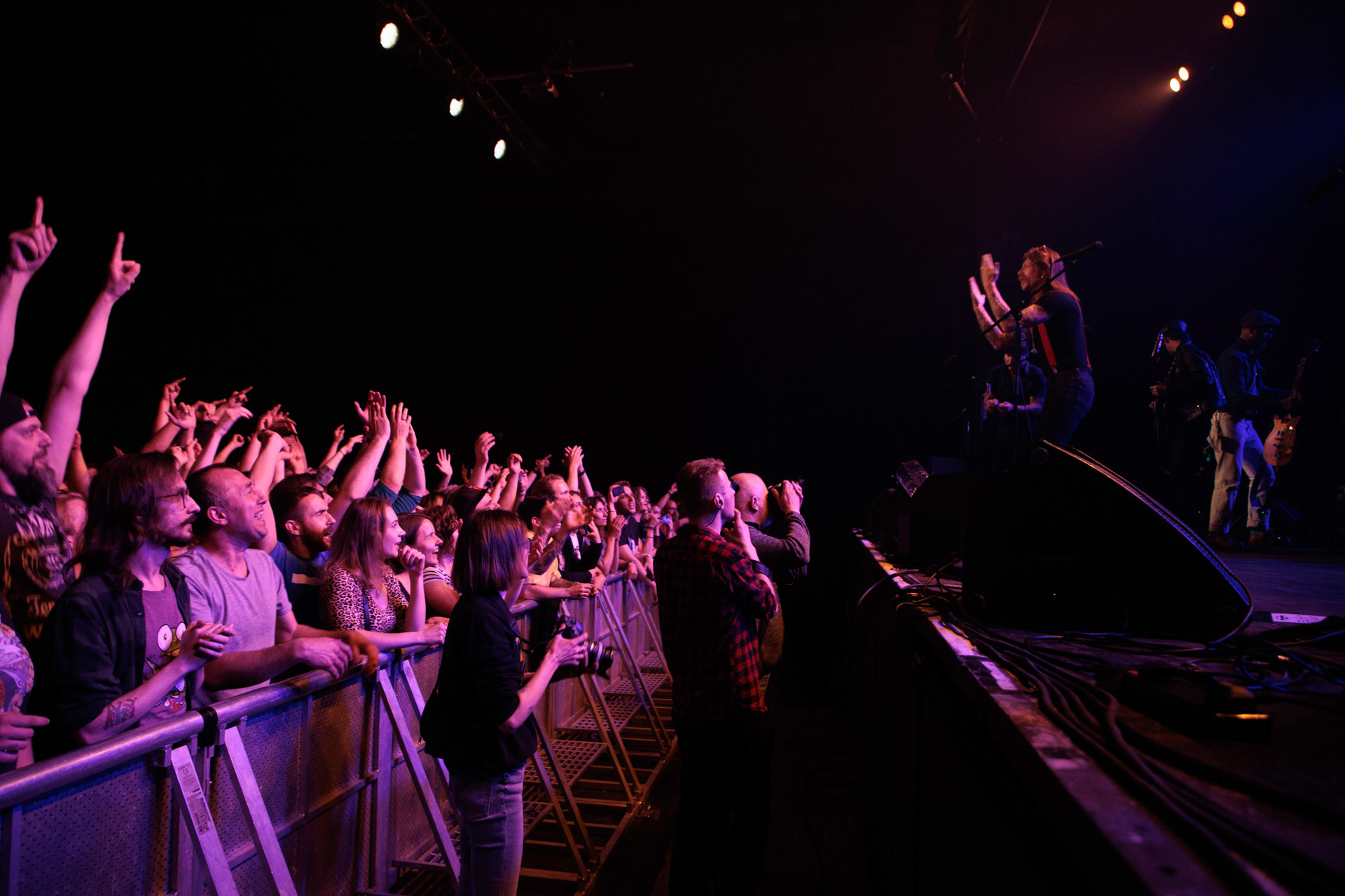 23.05.2022 Eagles of Death Metal - warszawski koncert w klubie Stodola.n/z Jesse Hughes a.k.a. The Devil/Boots Electric – lead vocals, guitar,Produkcja Live Nationfot. Andrzej Wasilkiewicz/Reporter