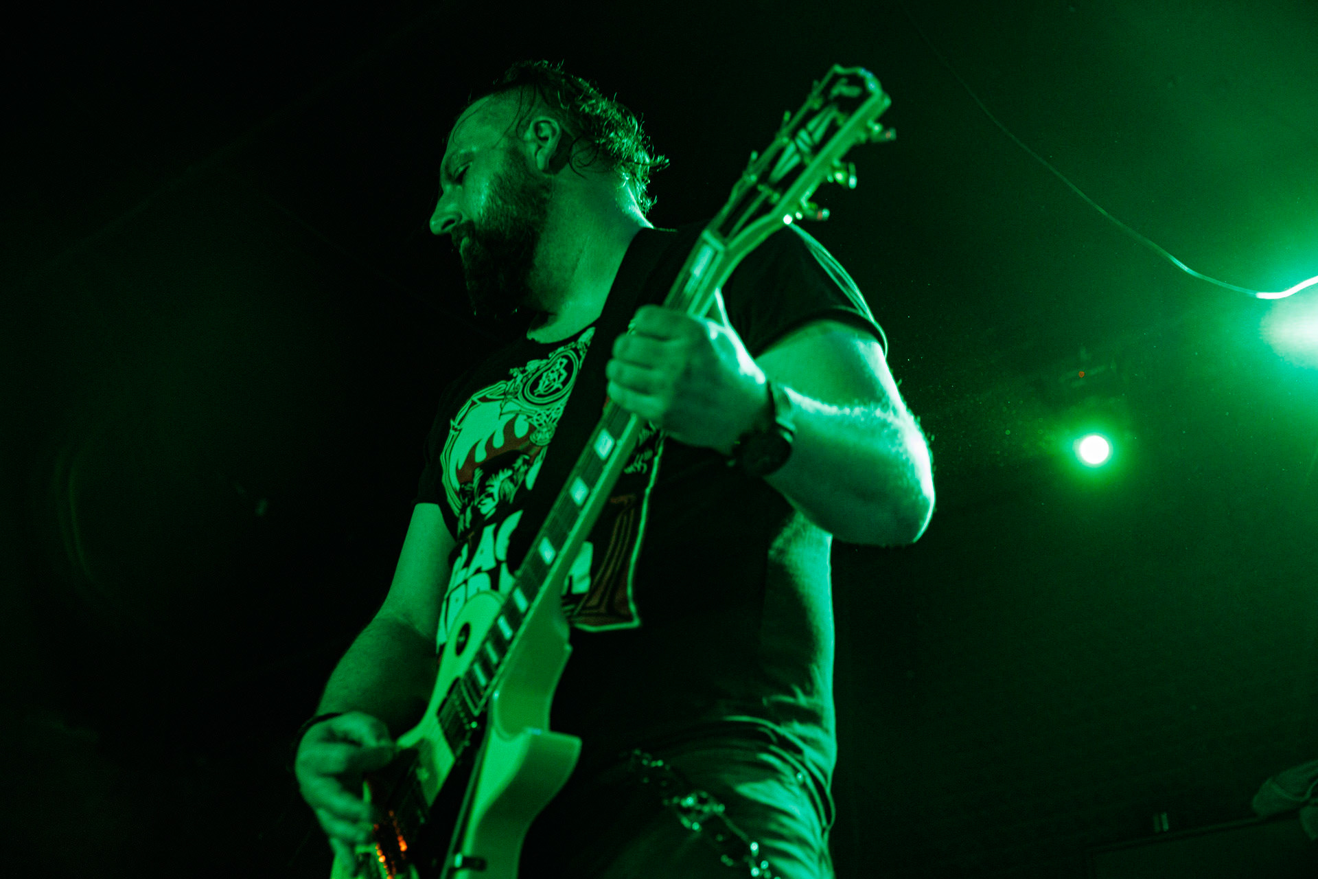 13.11.2021 House Of Death - koncert Warszawa RemontAdam Bielczuk - gitara,thrash metal, crossover thrash, heavy metal, speed metal, hard rock,fot. Andrzej Wasilkiewicz/Reporter