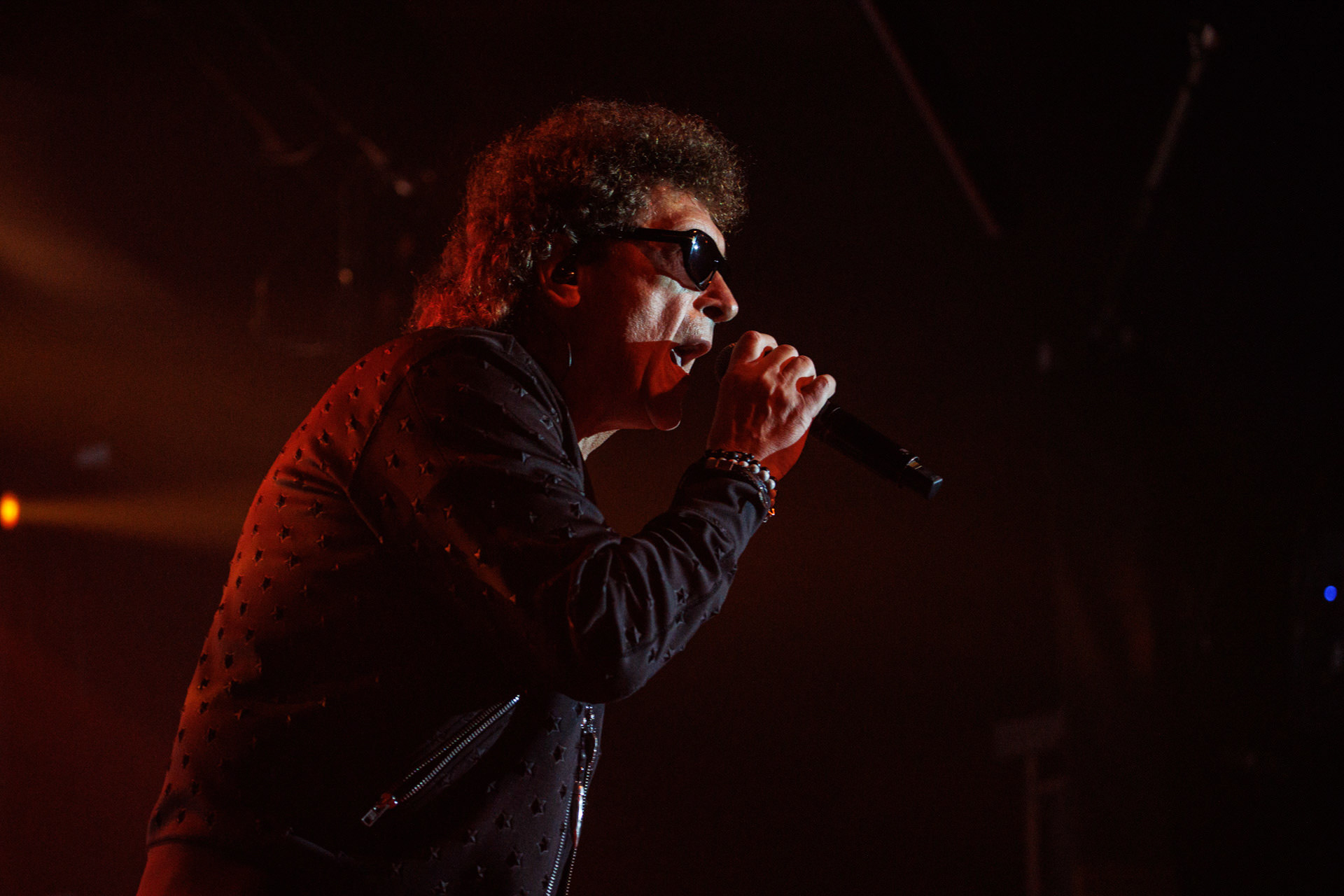 Koncerty Lady Pank - LP1 - w Klubie Stodola. LP1 - 35 lata od premiery albumu.n/z. Janusz Panasewicz – wokal, Fot. Andrzej kaziq Wasilkiewicz/Reporter