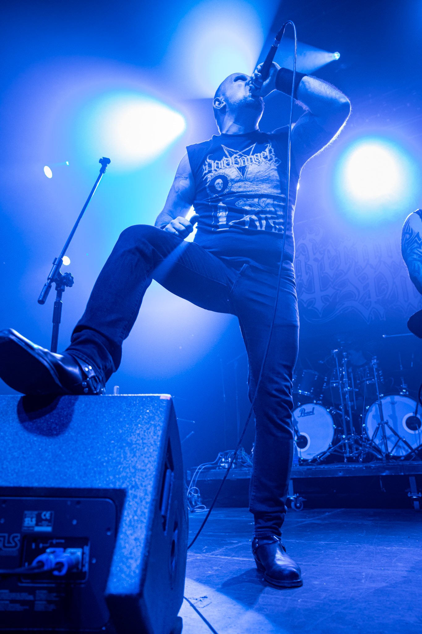 21.12.2019 Metalowa Wigilia 2019 w warszawskiej Progresji.
Koncert zespołu Infernal War, polski blackmetal.
Massive Music 
fot. Andrzej Wasilkiewicz/REPORTER