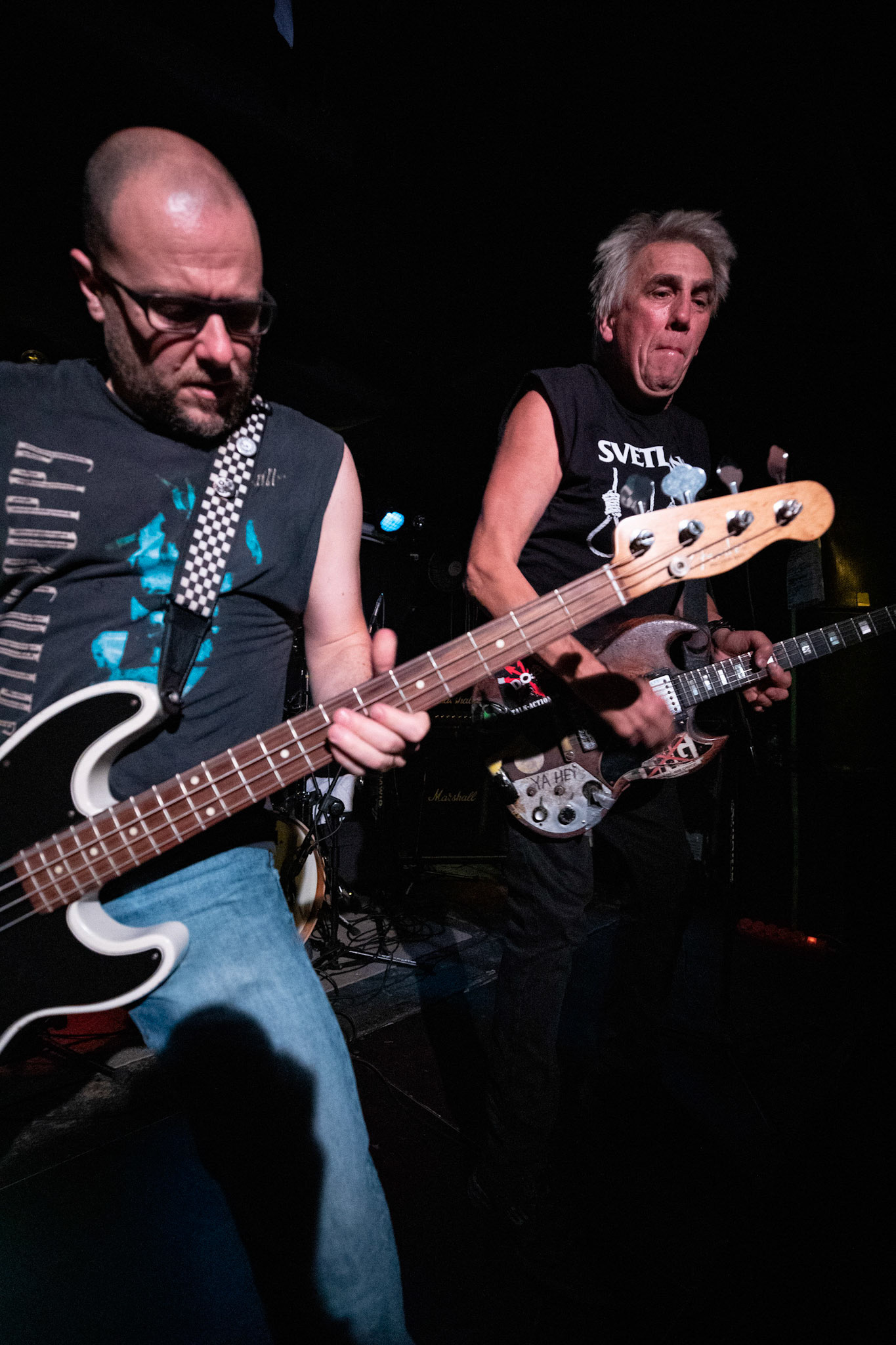 8.08.2019. D.O.A. - kanadyjska legenda punkrocka w warszawskim Pogłosie.
D.O.A. - Kanada, Vancouver, punk rock band, hardcore punk, 
Joe Keithley - vocals, guitar 
Mike Hodsall - bass 
Paddy Duddy - drums 
Produkcja Boredom Booking
fot. Andrzej kaziq Wasilkiewicz/Reporter