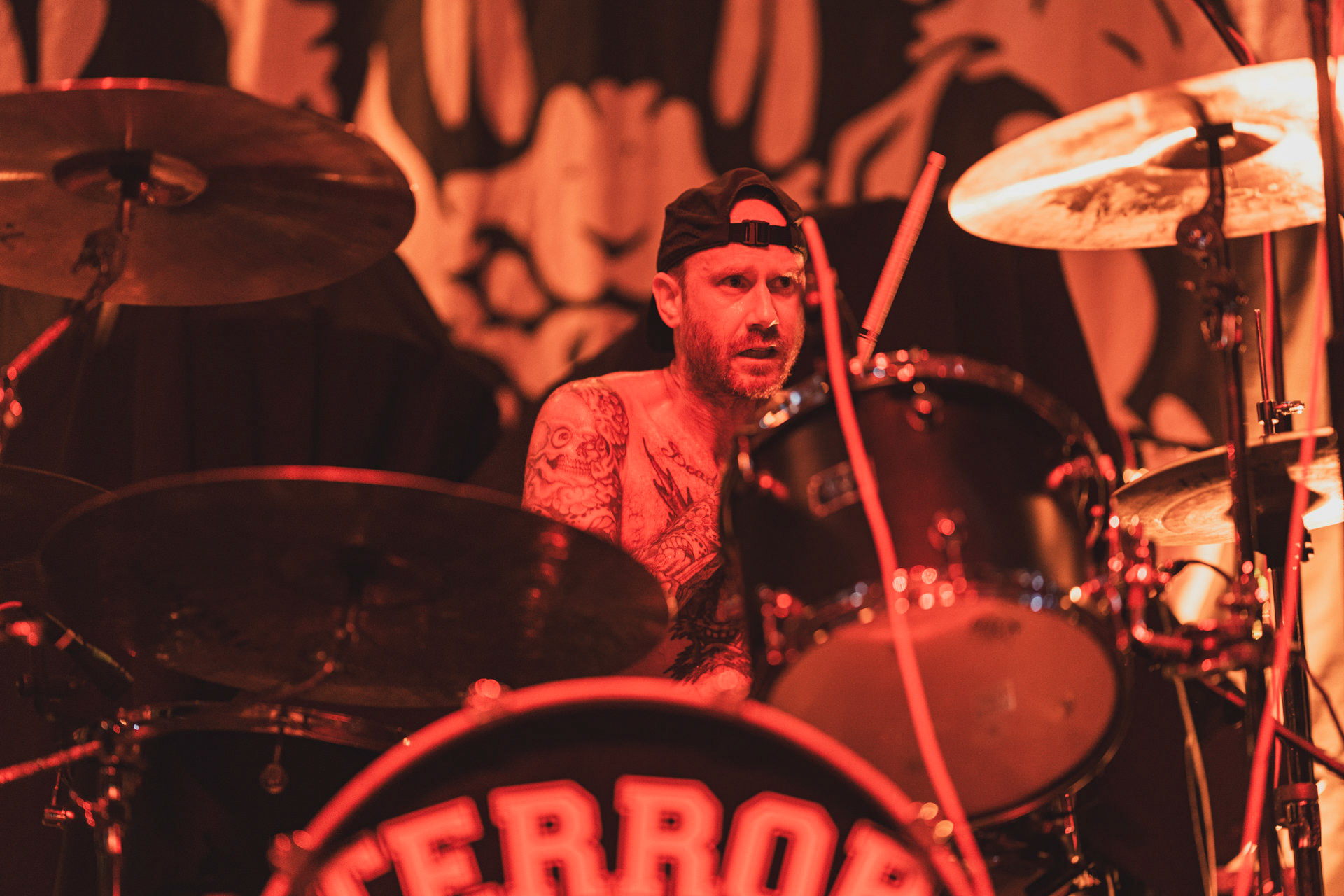 8.08.2023 TERROR - Warszawa klub Progresja,Produkcja Knock Out Productions. fot. Andrzej Wasilkiewicz/kaziq.com