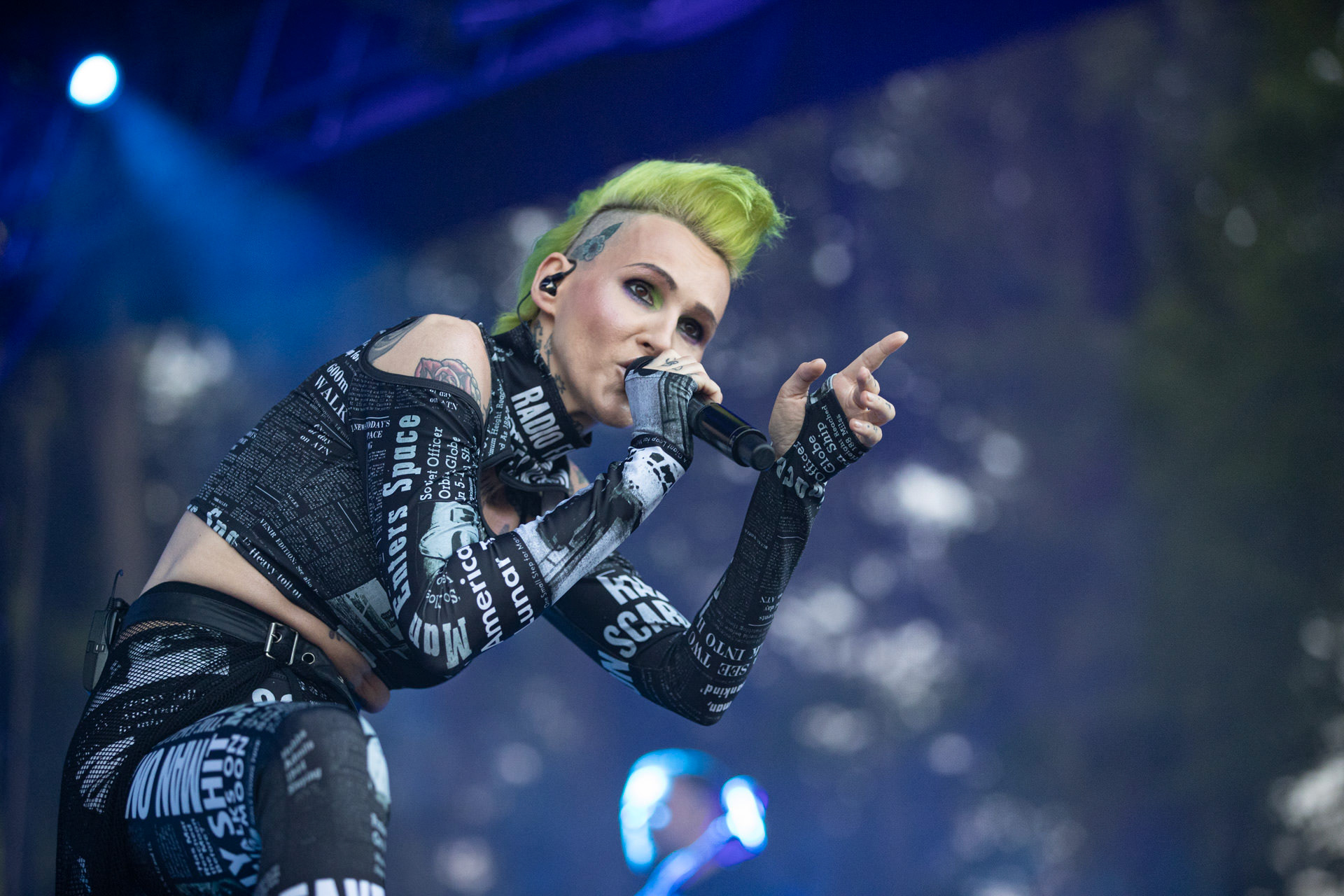 30.07.2021 Agnieszka Chylinska - koncert 25 lat na scenie! Warto bylo szalec. Warszawa Gramy do Woli Progresja.n/z Agnieszka Chylinska – wokal,Pop, pop-rock, hardrock, heavy metal,Fot. Andrzej Wasilkiewicz/Reporter