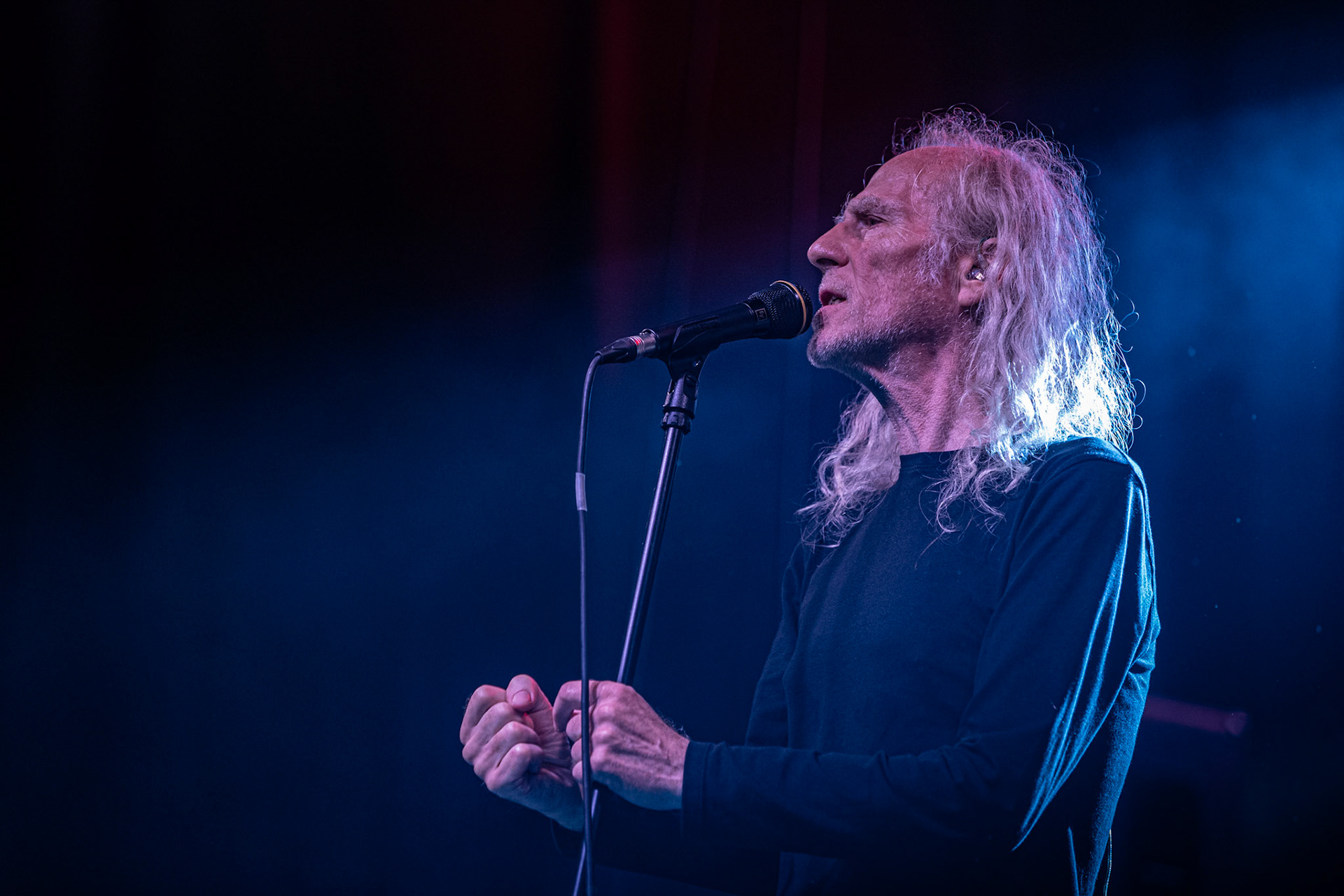 12.09.2021 - KAT i Roman Kostrzewski - koncert "Do zobaczenia w piekle" Wroclaw, Centrum Koncertowe A2.  Roman Kostrzewski - wokal,fot. Andrzej kaziq Wasilkiewicz