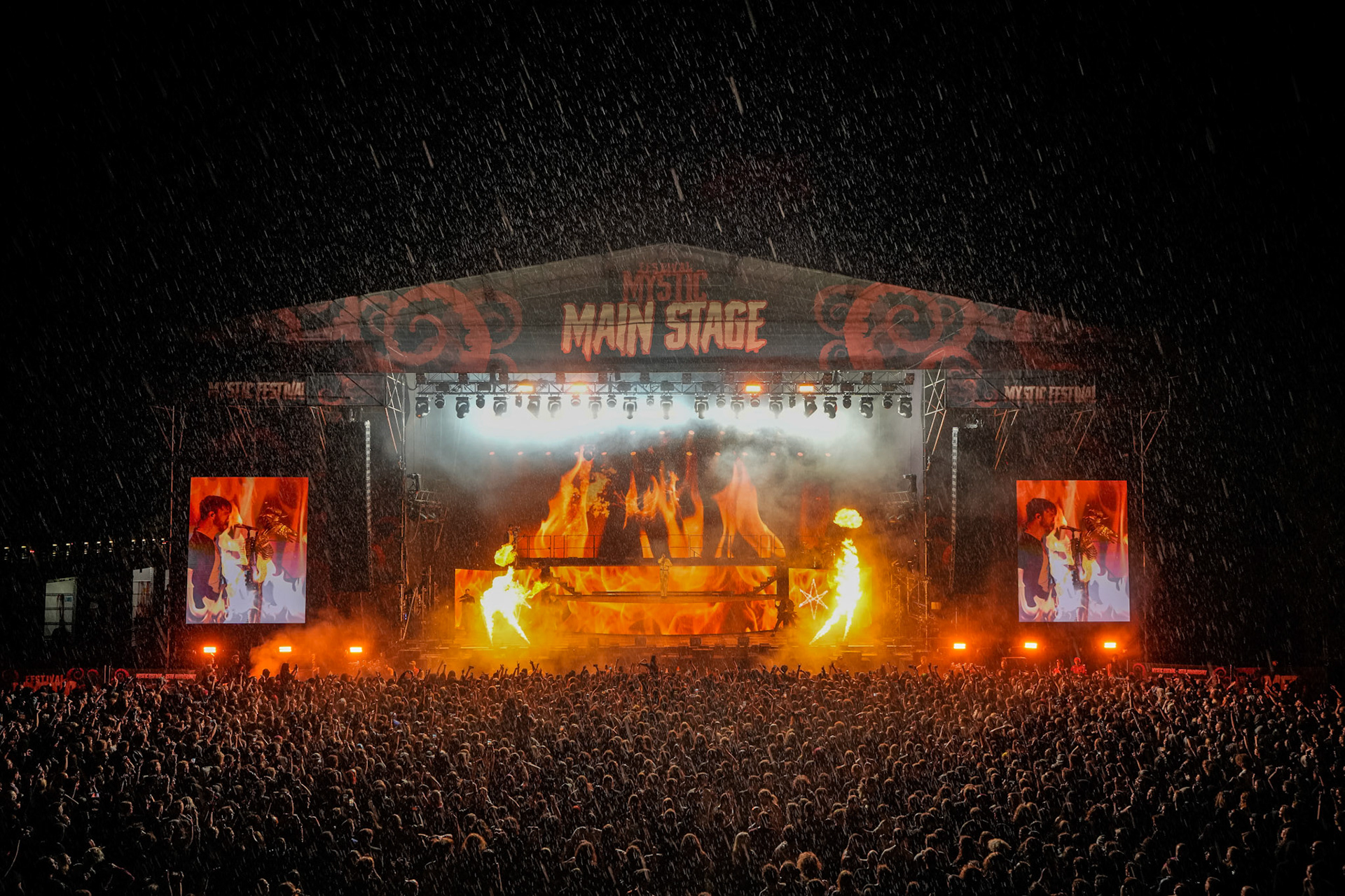 8.06.2024 BRING ME THE HORIZON - Mystic Festival 2024 Gdansk. Dzień trzeci. fot. Andrzej Wasilkiewicz/Reporter