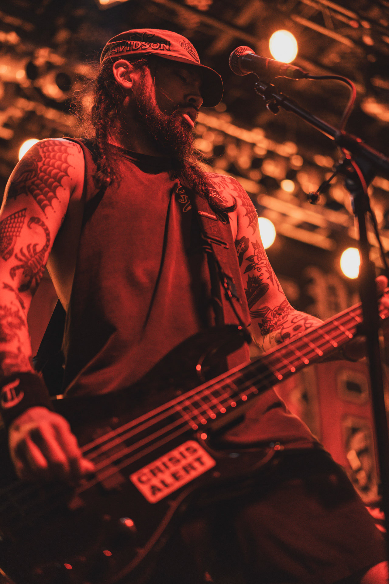 8.08.2023 TERROR - Warszawa klub Progresja,Produkcja Knock Out Productions. fot. Andrzej Wasilkiewicz/kaziq.com