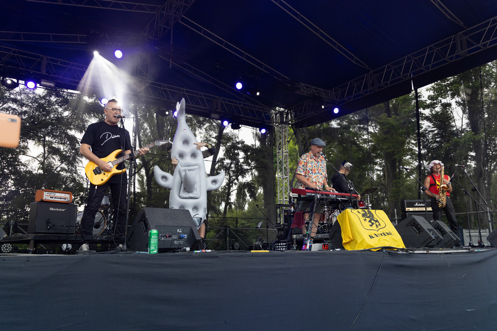 Zacier - koncert Zacieralia w warszawskiej Progresji.Gramy Do Woli - Warszawa, Progresja.Zespol Mirosława JedrasaFot. Andrzej Wasilkiewicz/Reporter