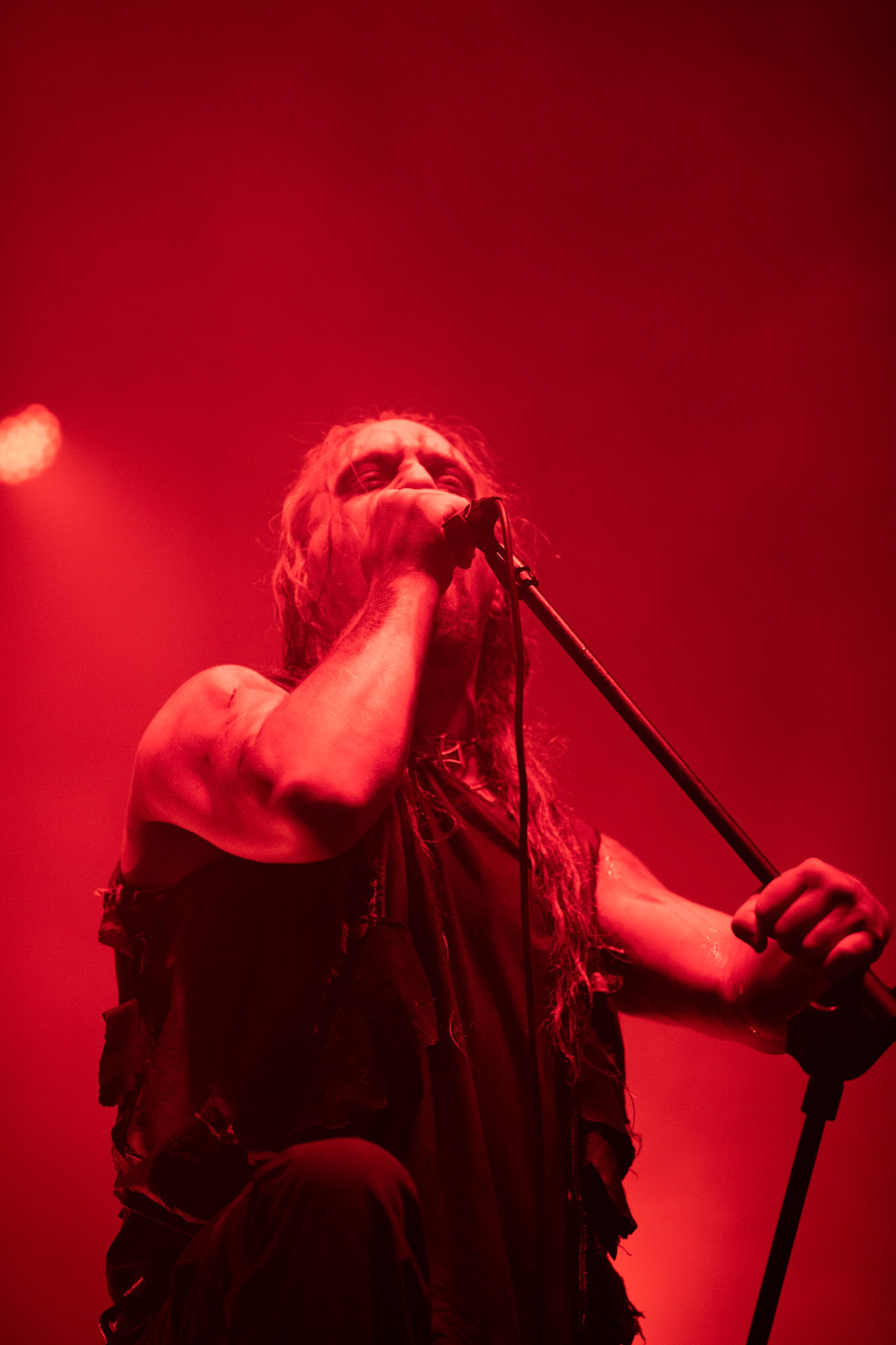 Marduk, koncert w ramach Blitzkrieg MMXX warszawska Progresja, black metal, Szwecja, Massive Music Rock The Nation America.fot. Andrzej kaziq Wasilkiewicz/Reporter